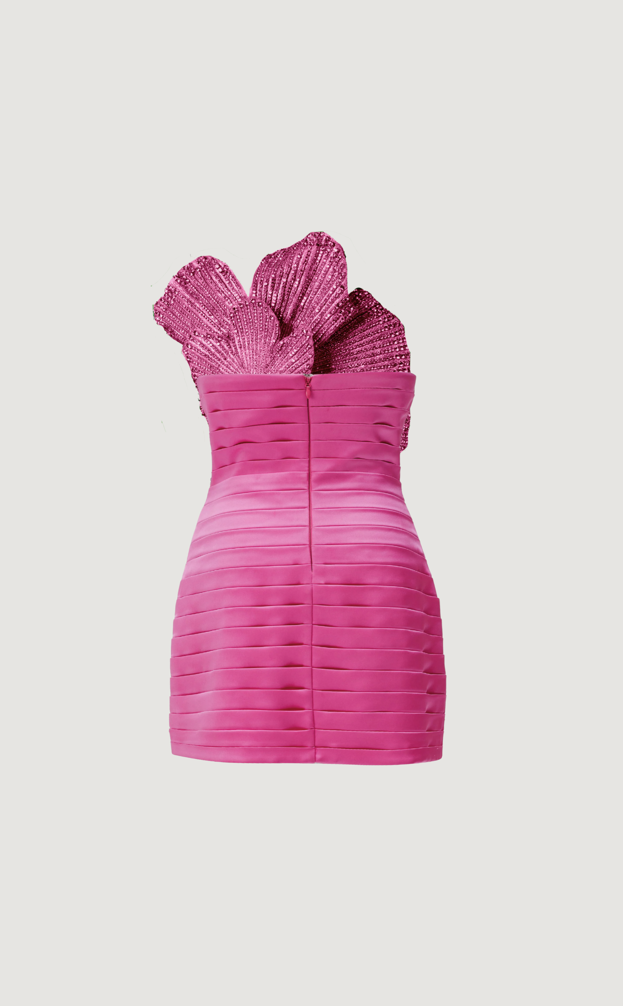 La Dolce Vita minidress in fuchsia