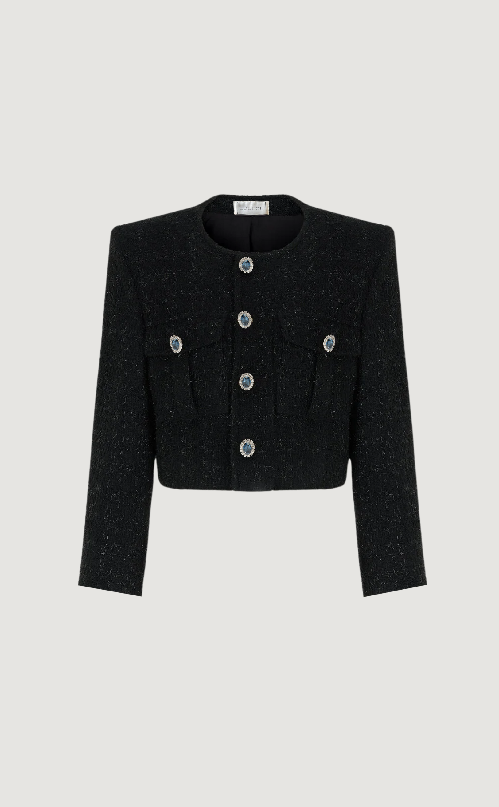 Dreamgirls cropped tweed blazer