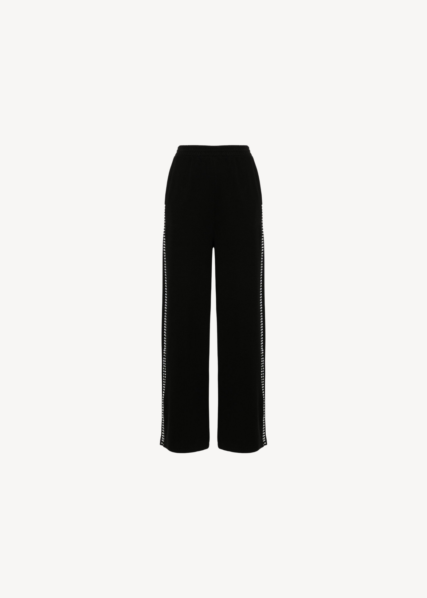 Pants with embellishments