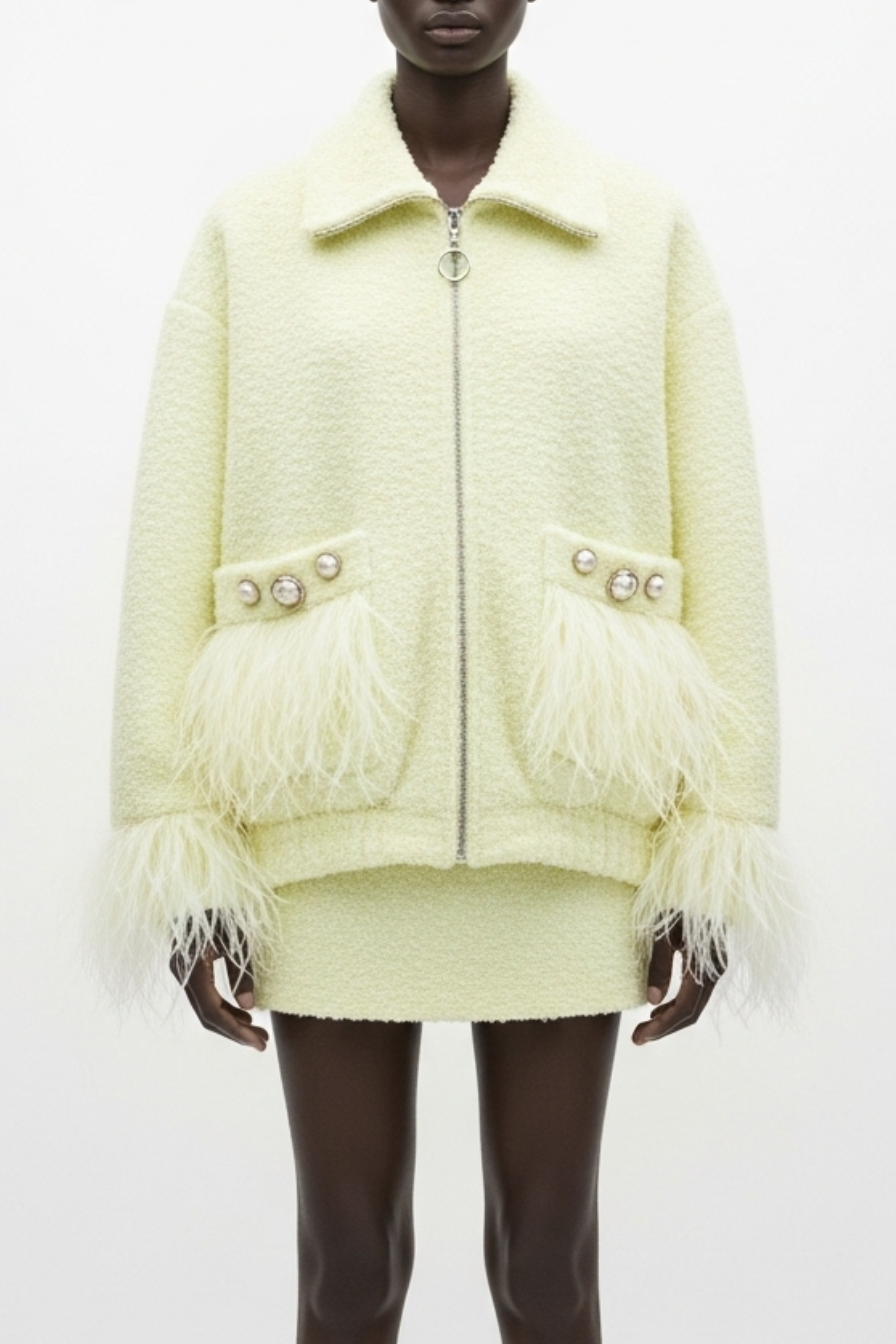 JACKET AND SKIRT SET