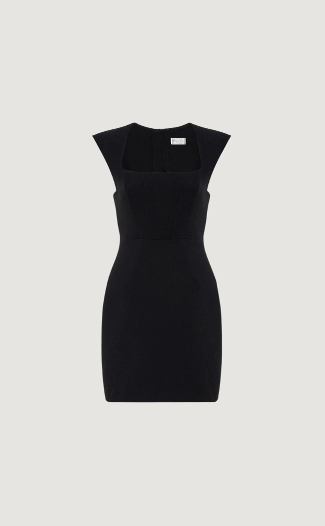 The Duchess minidress in black