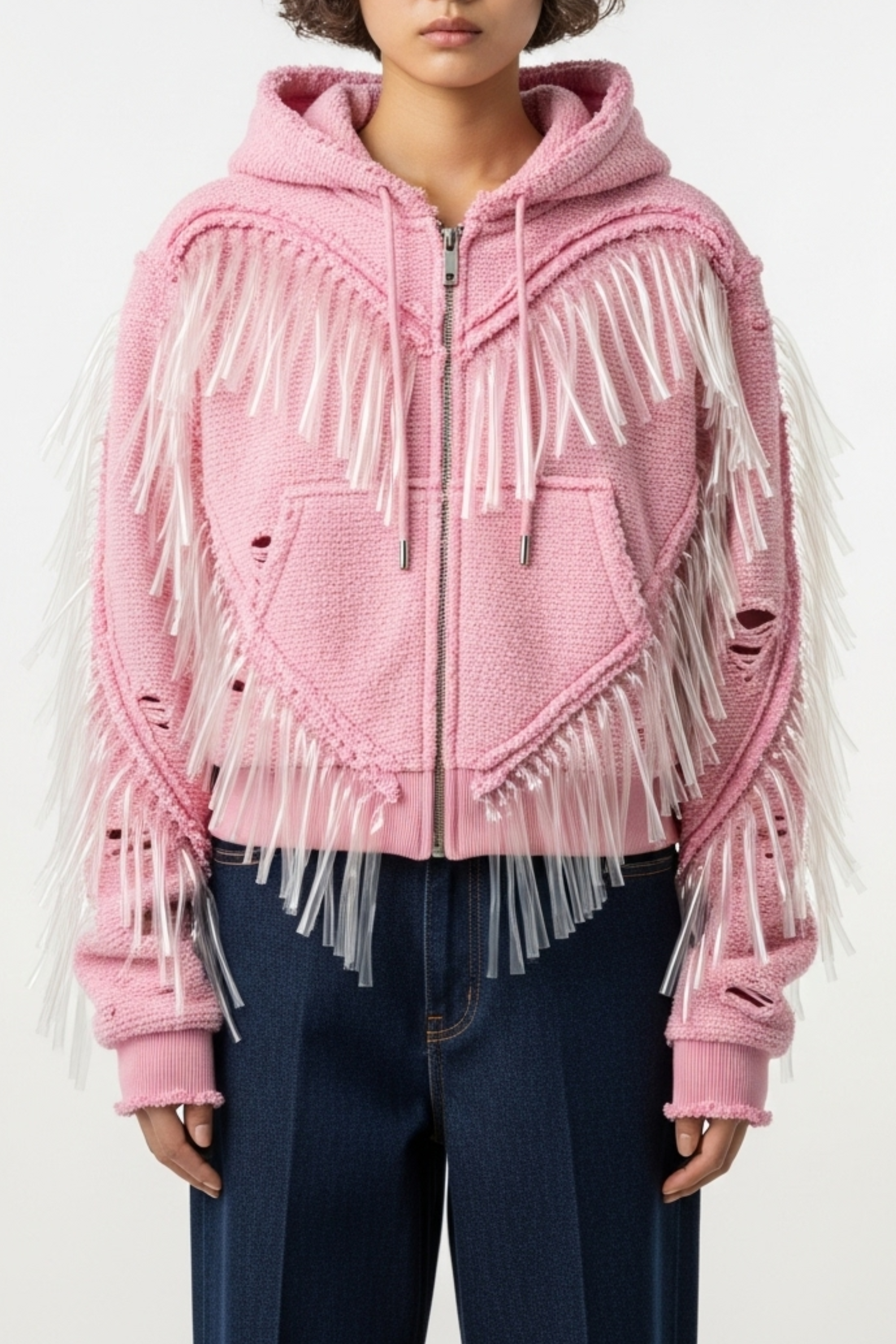 COTTON BOUCLÉ HOODIE