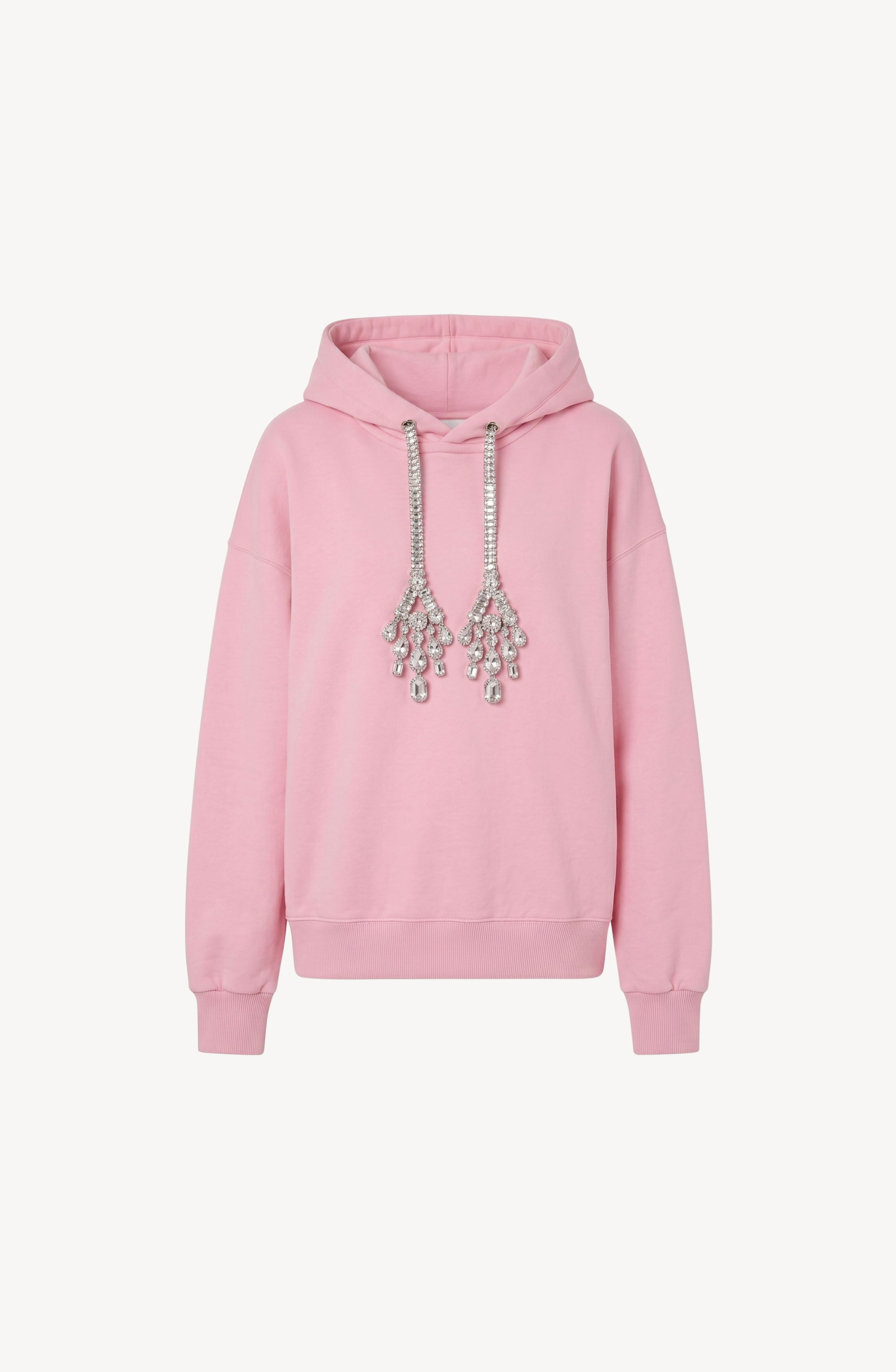 LOULOU Crystal Drawstring Hoodie - photo 1