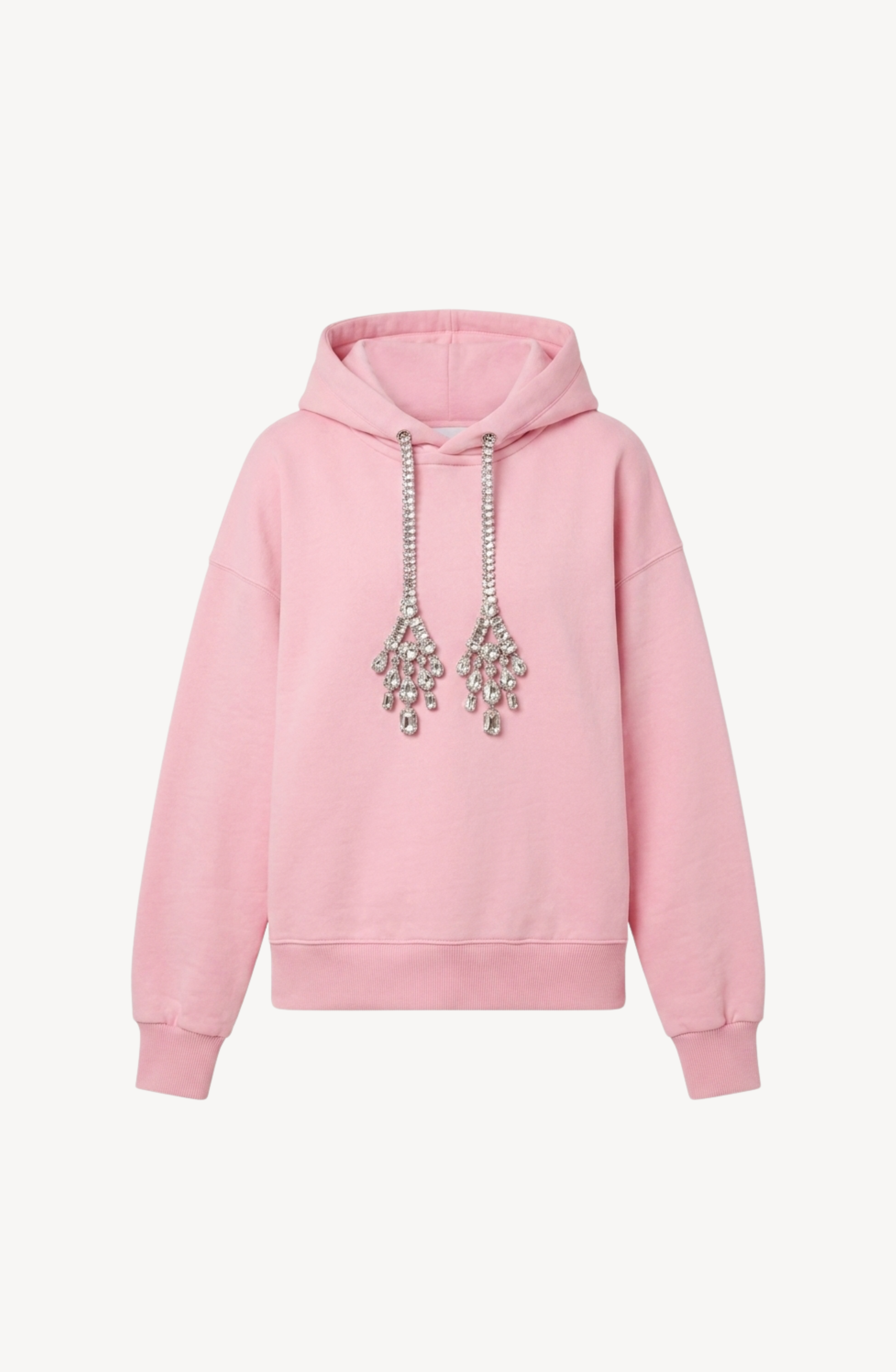 Crystal Drawstring Hoodie