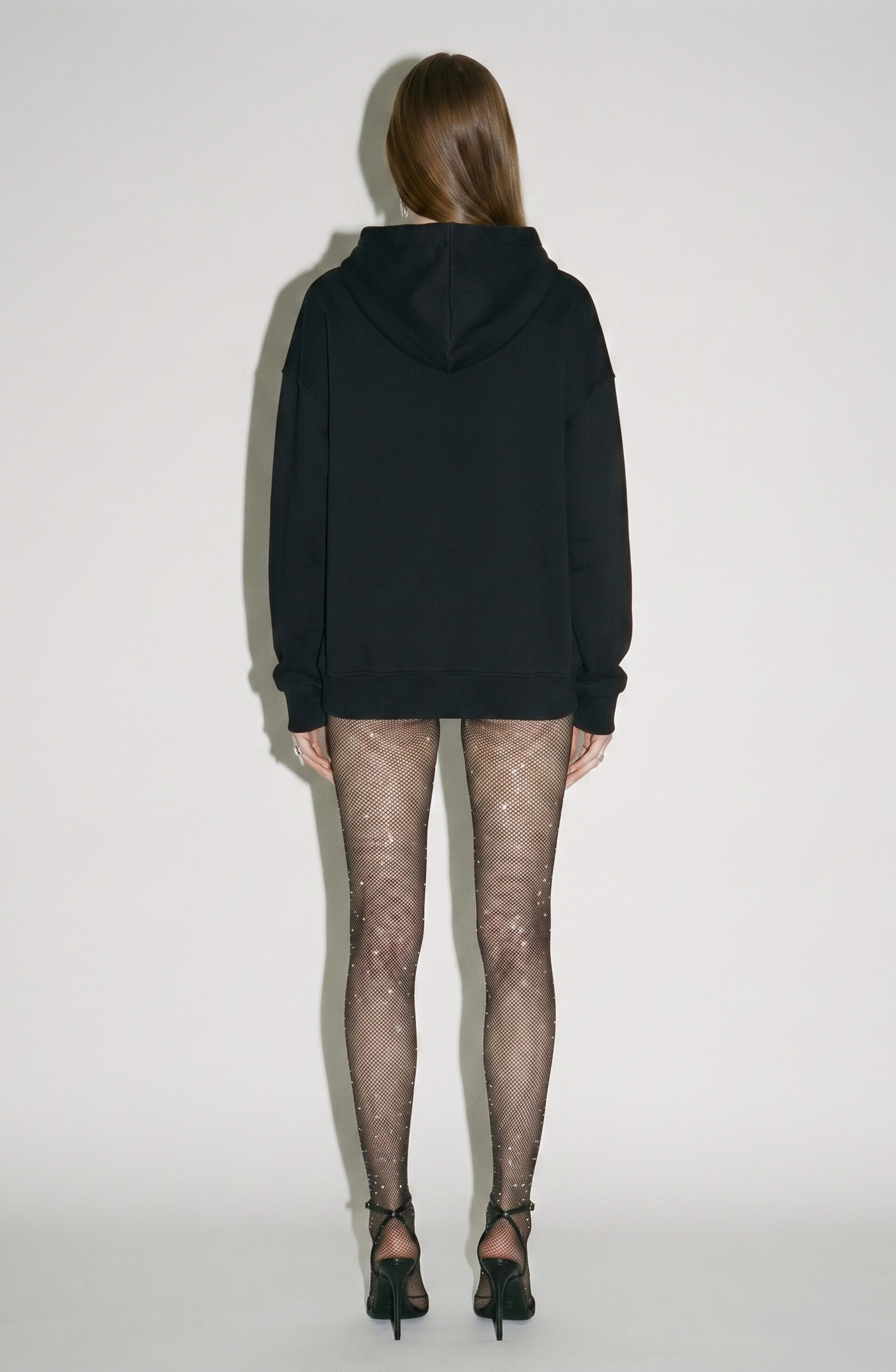 Crystal Drawstring Hoodie