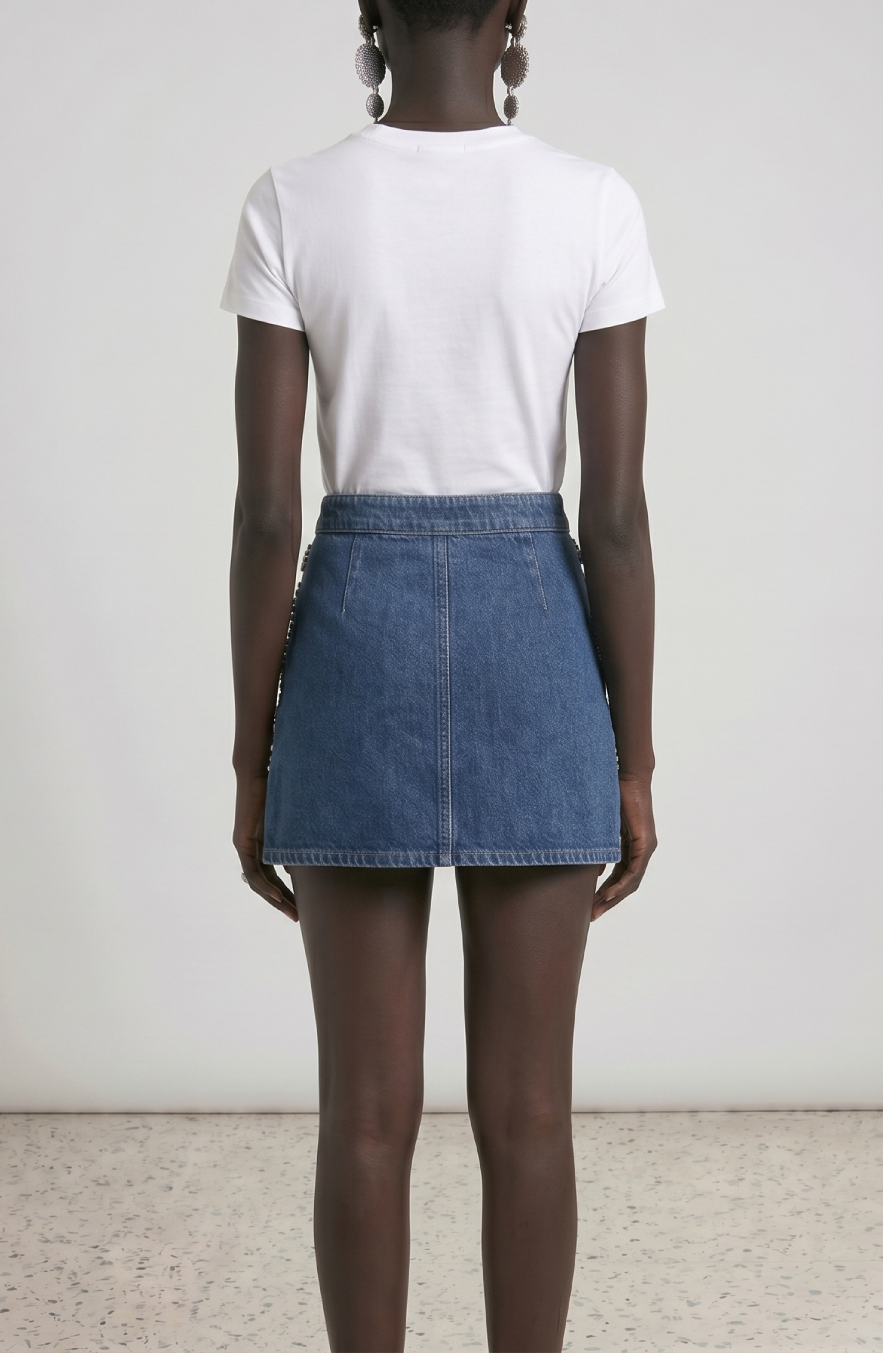 Summer in Saint-Tropez Mini Skirt