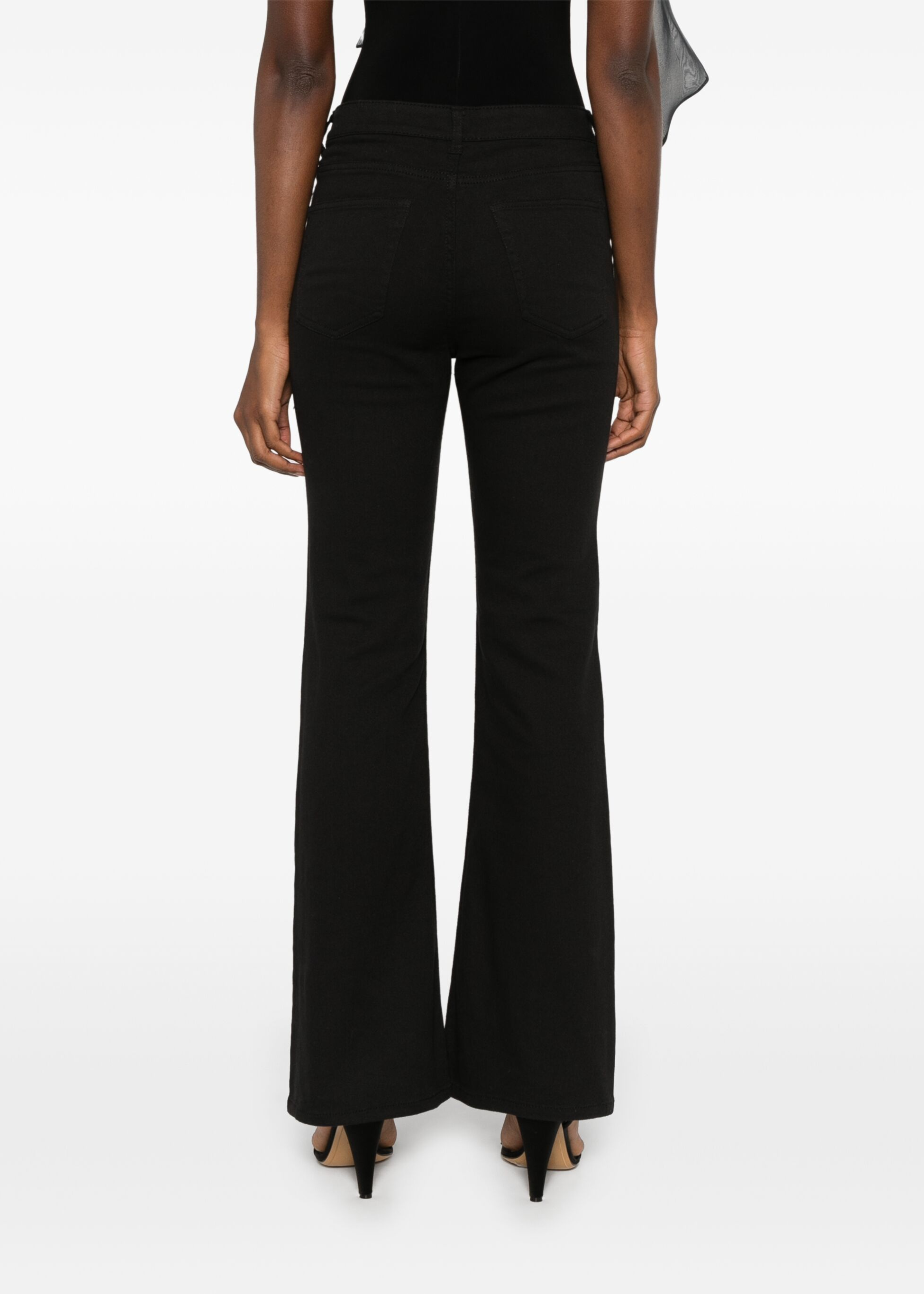 FEATHER DETAIL JEANS