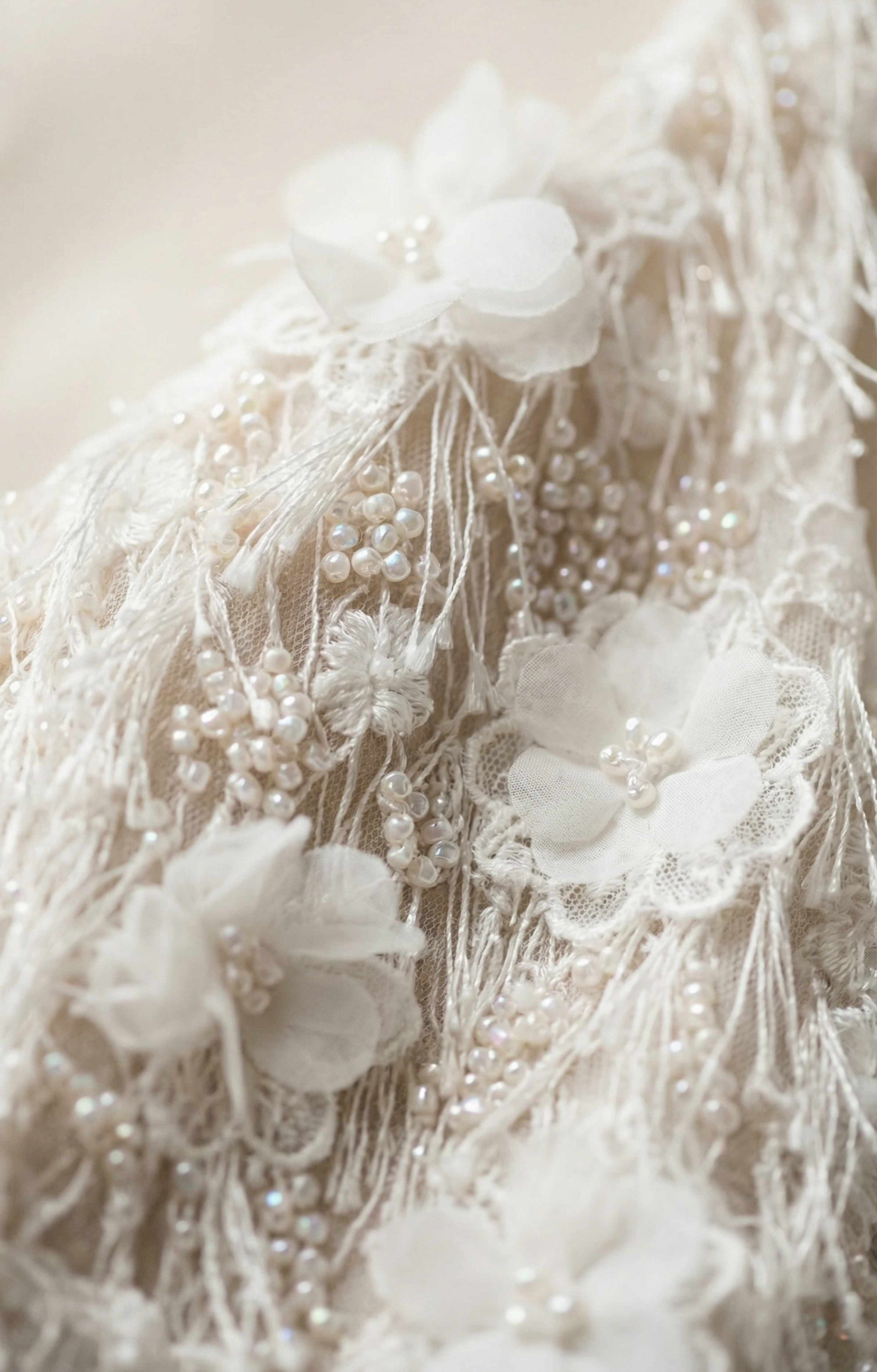 BEADED FLORAL MIDI DRESS