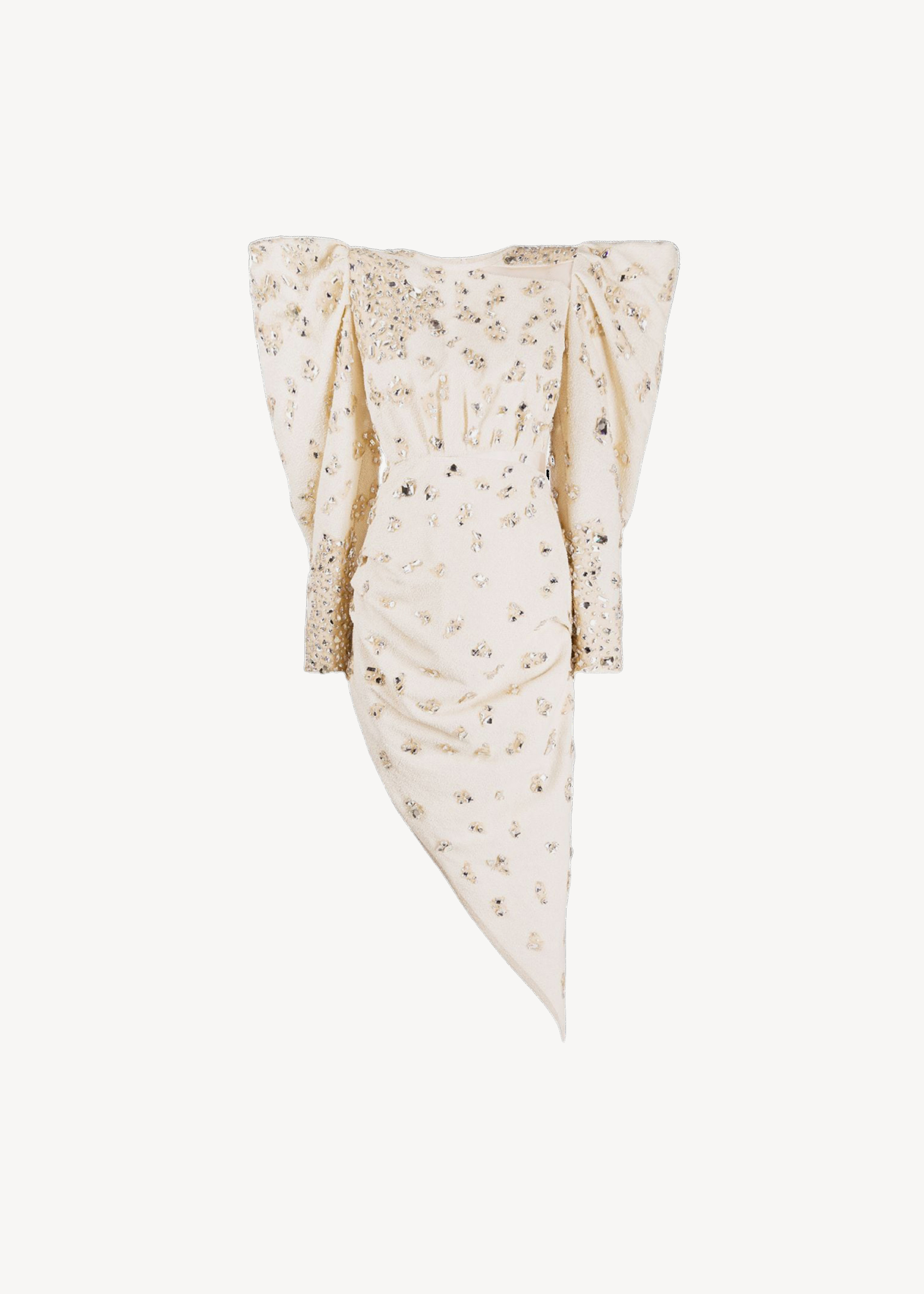 CRYSTAL EMBELLISHED MIDI DRESS