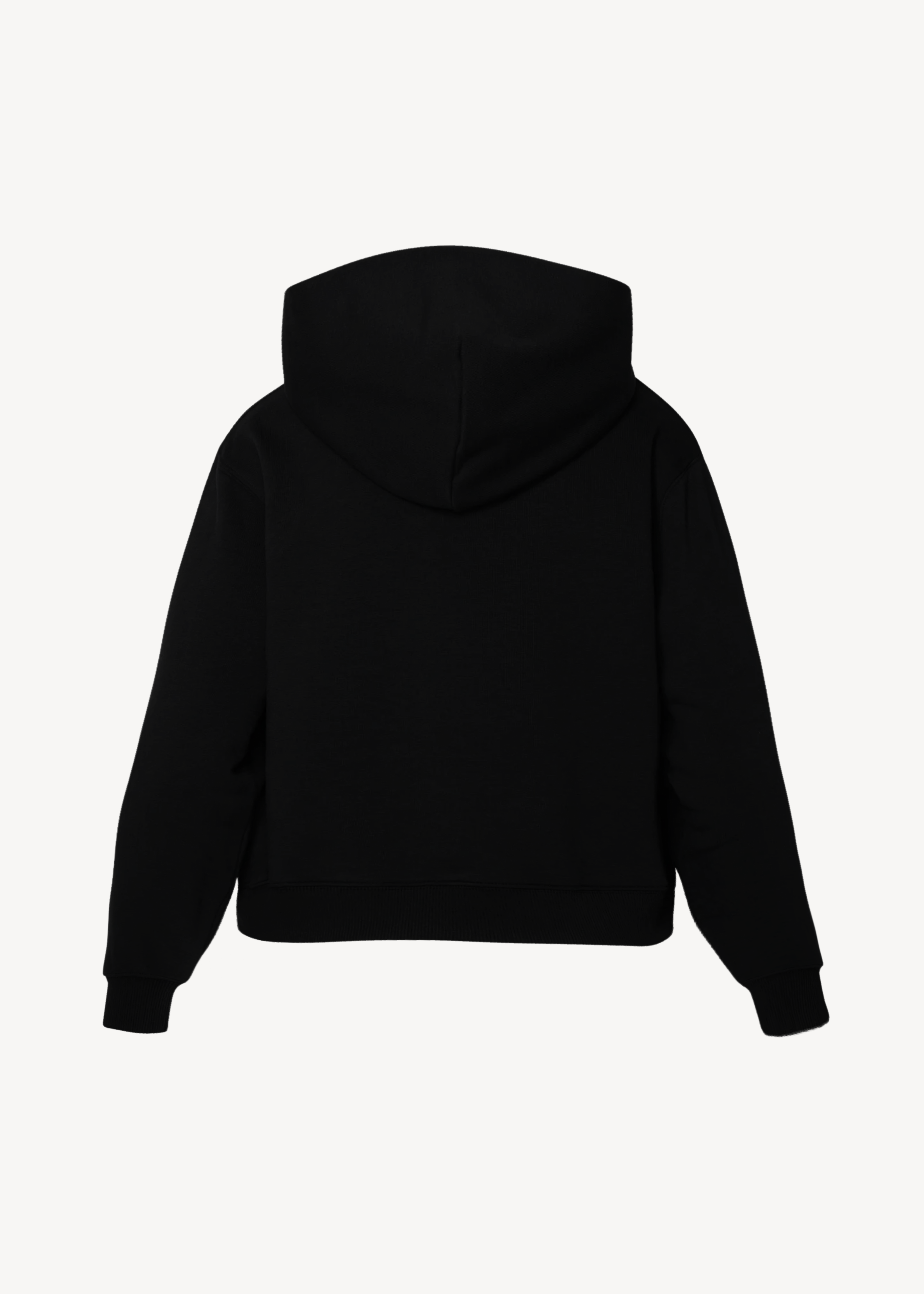 LEATHER POCKET HOODIE
