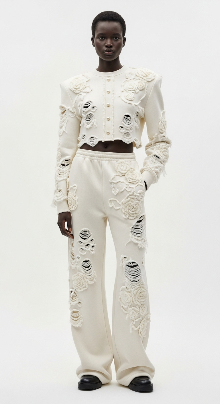 JACKET AND TROUSERS ENSEMBLE