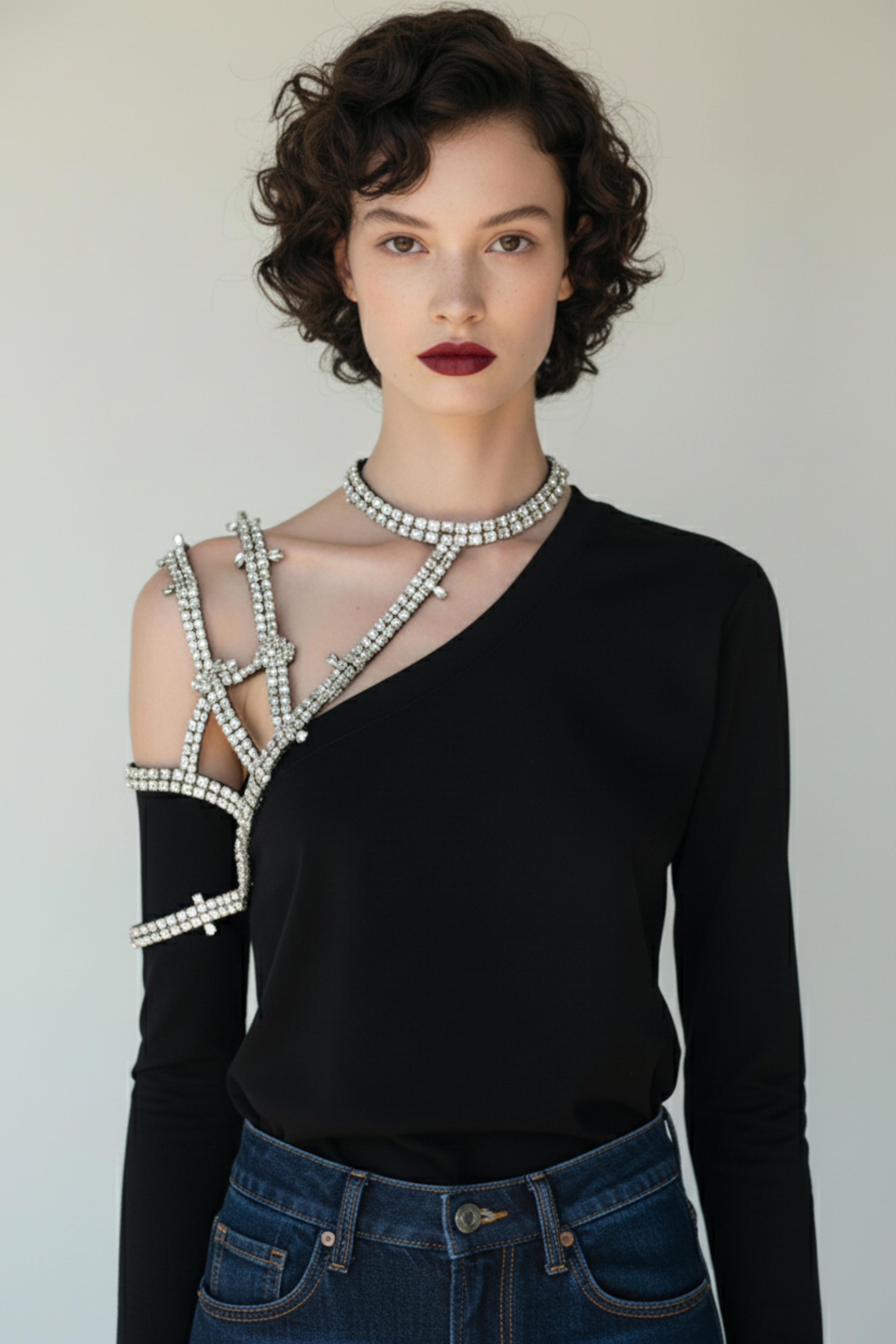 HARNESS LONG-SLEEVE TOP