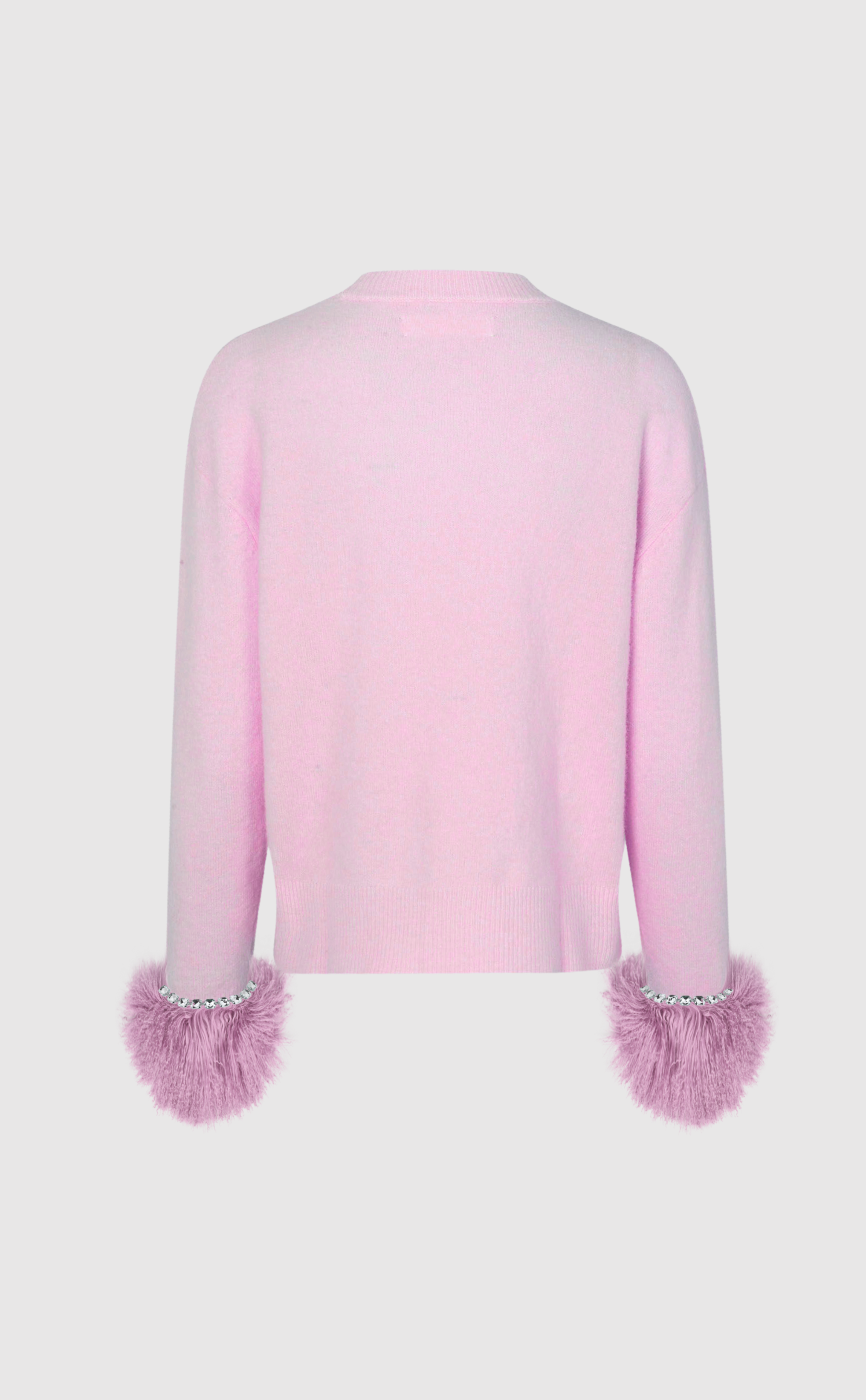 Gigi long sleeve sweater in pink