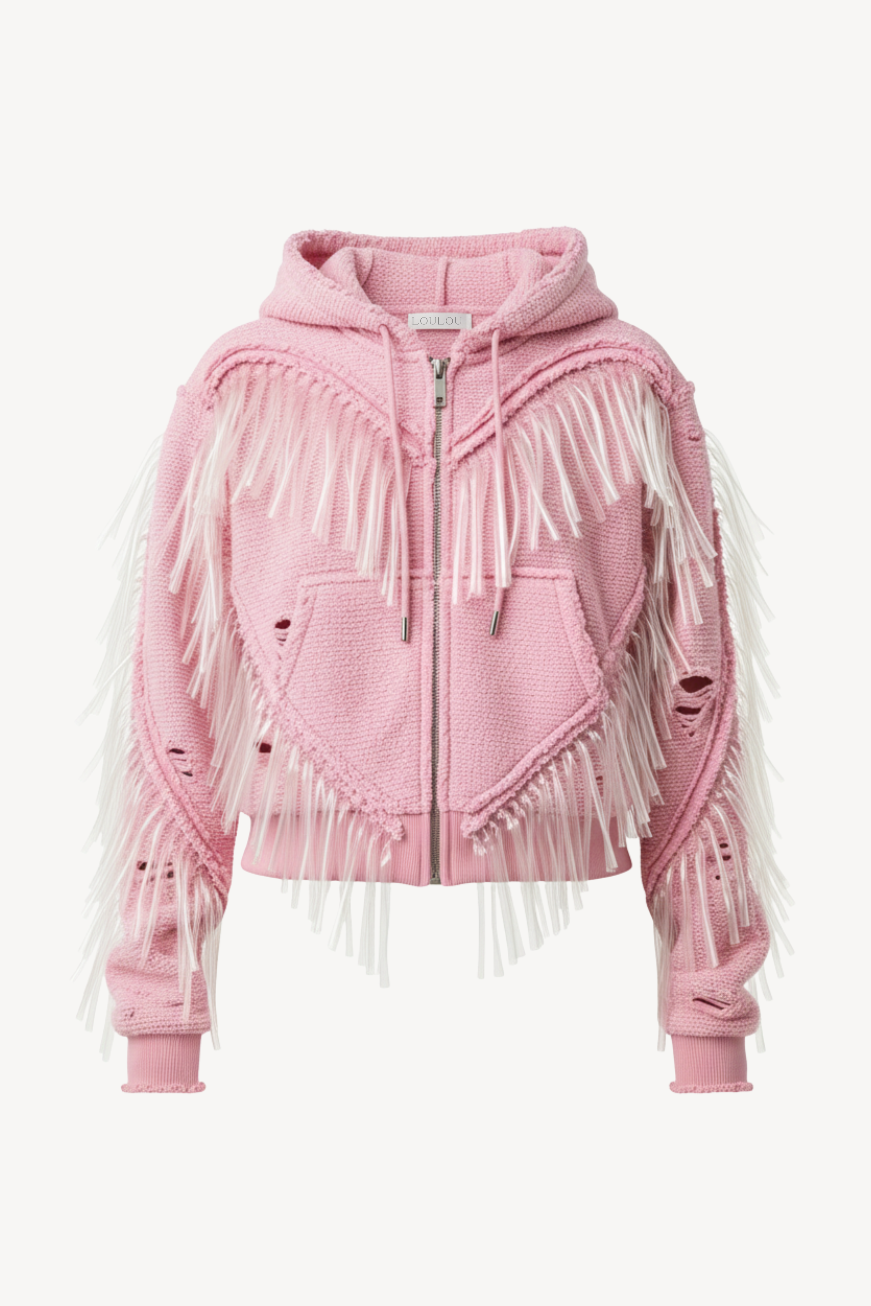 COTTON BOUCLÉ HOODIE