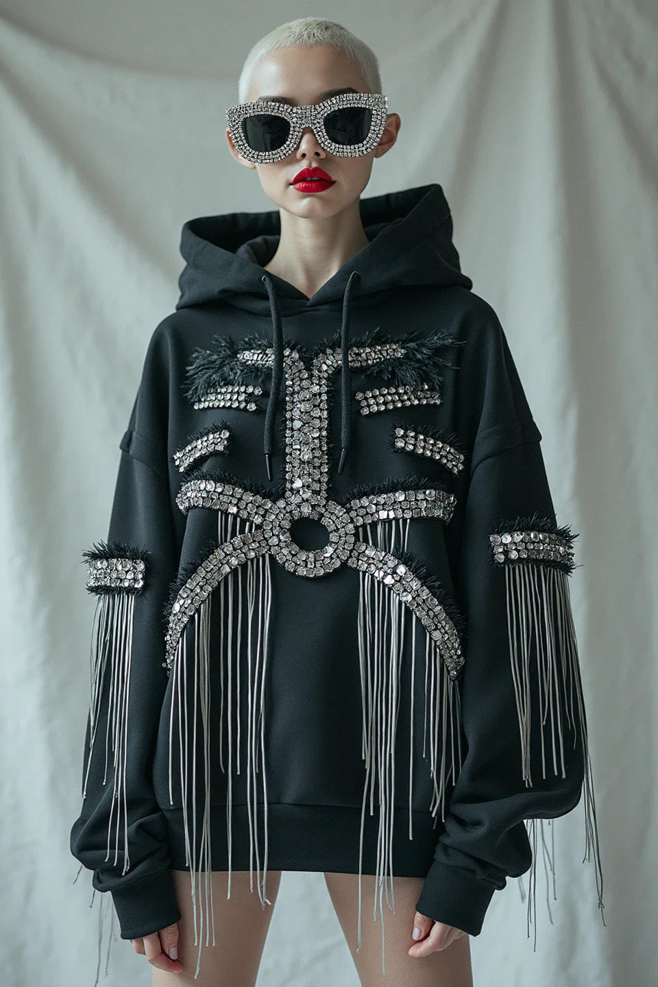 NIGHTFALL EMBELLISHED HOODIE