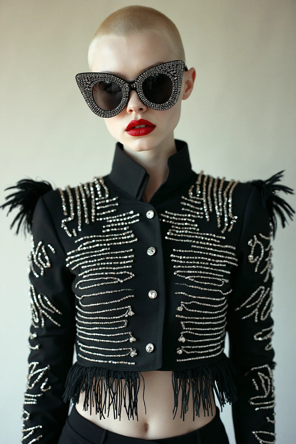 WARLOCK EMBELLISHED JACKET