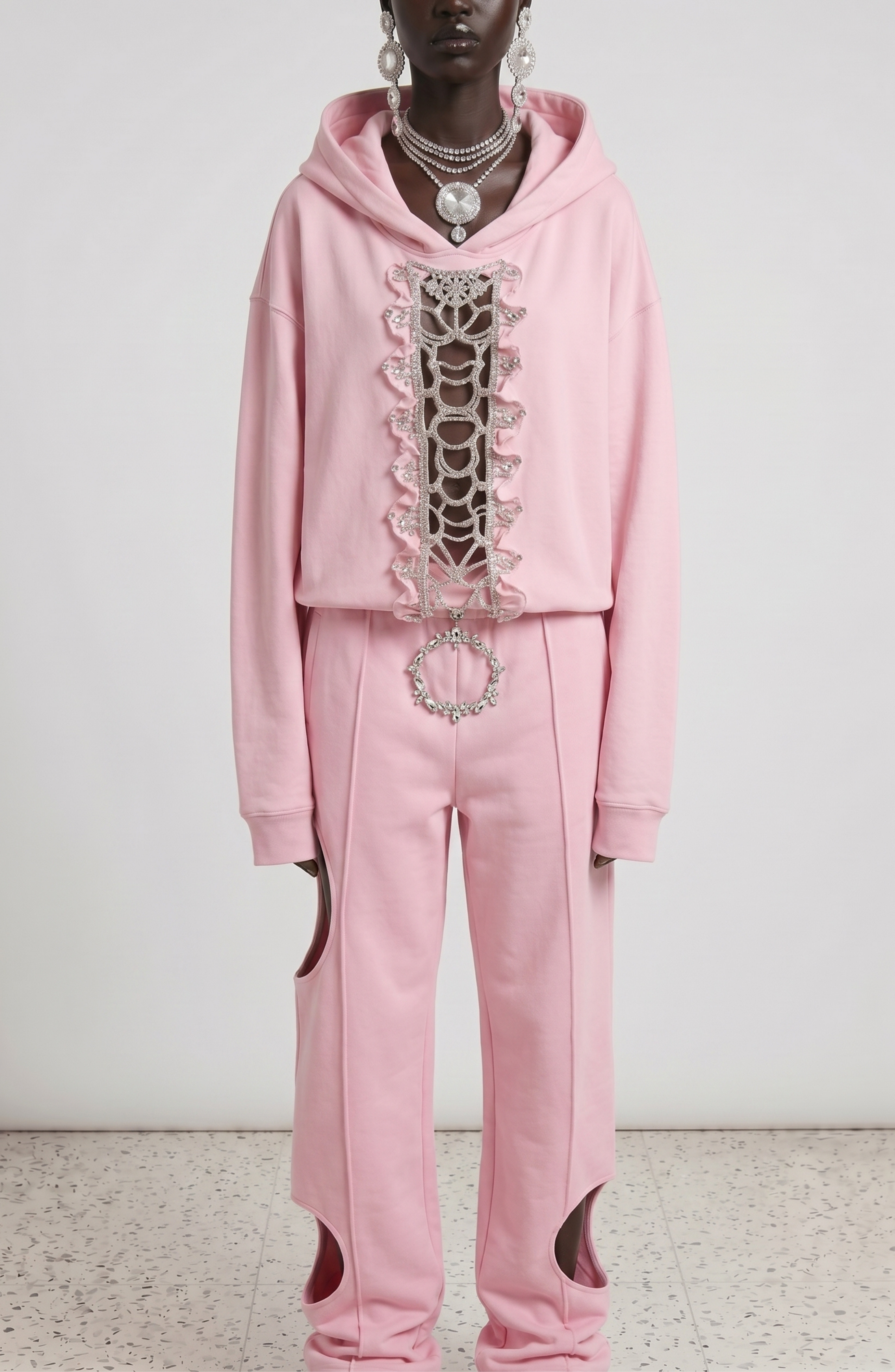 Pink Mood Track Pants