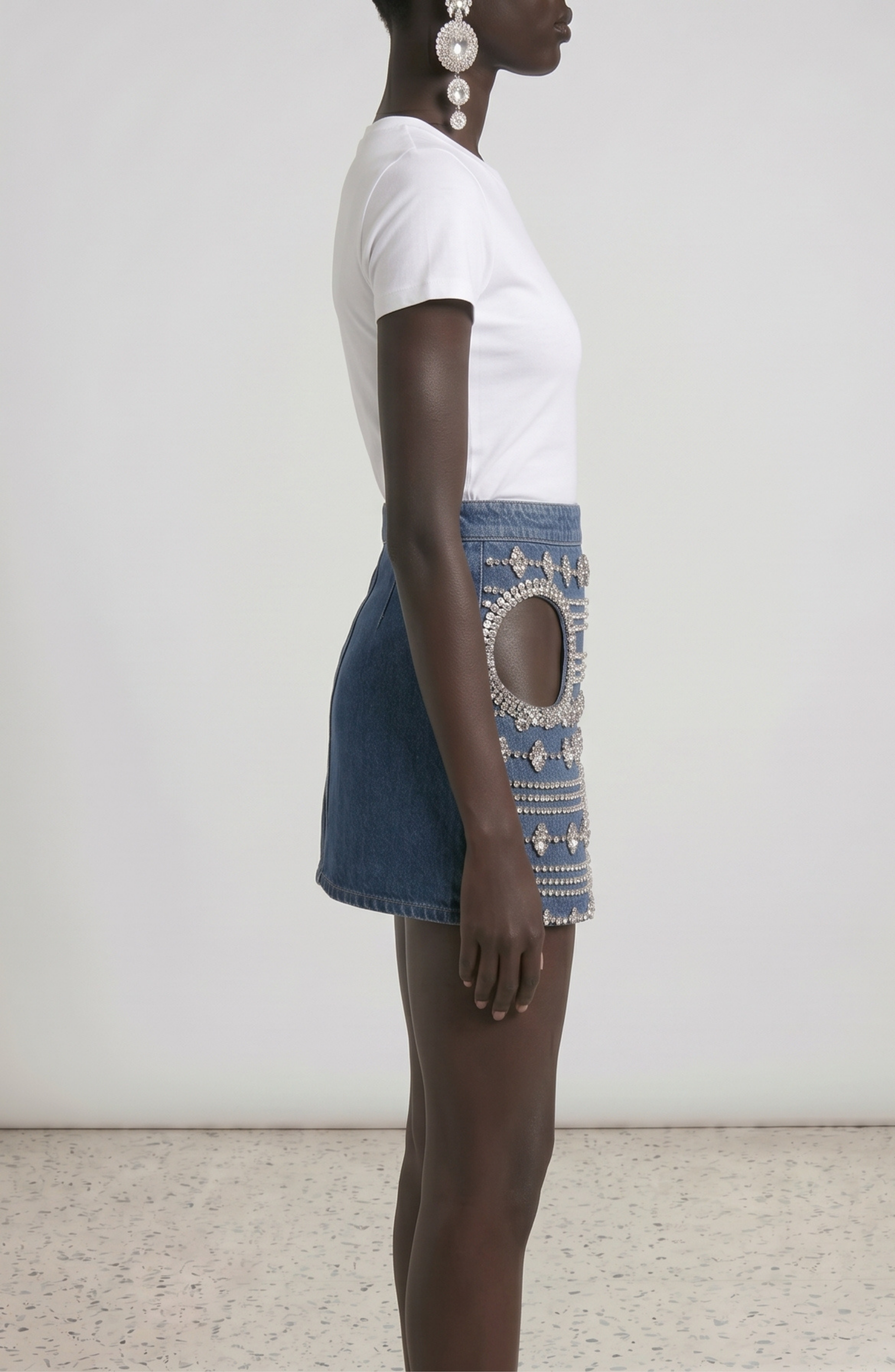 Summer in Saint-Tropez Mini Skirt