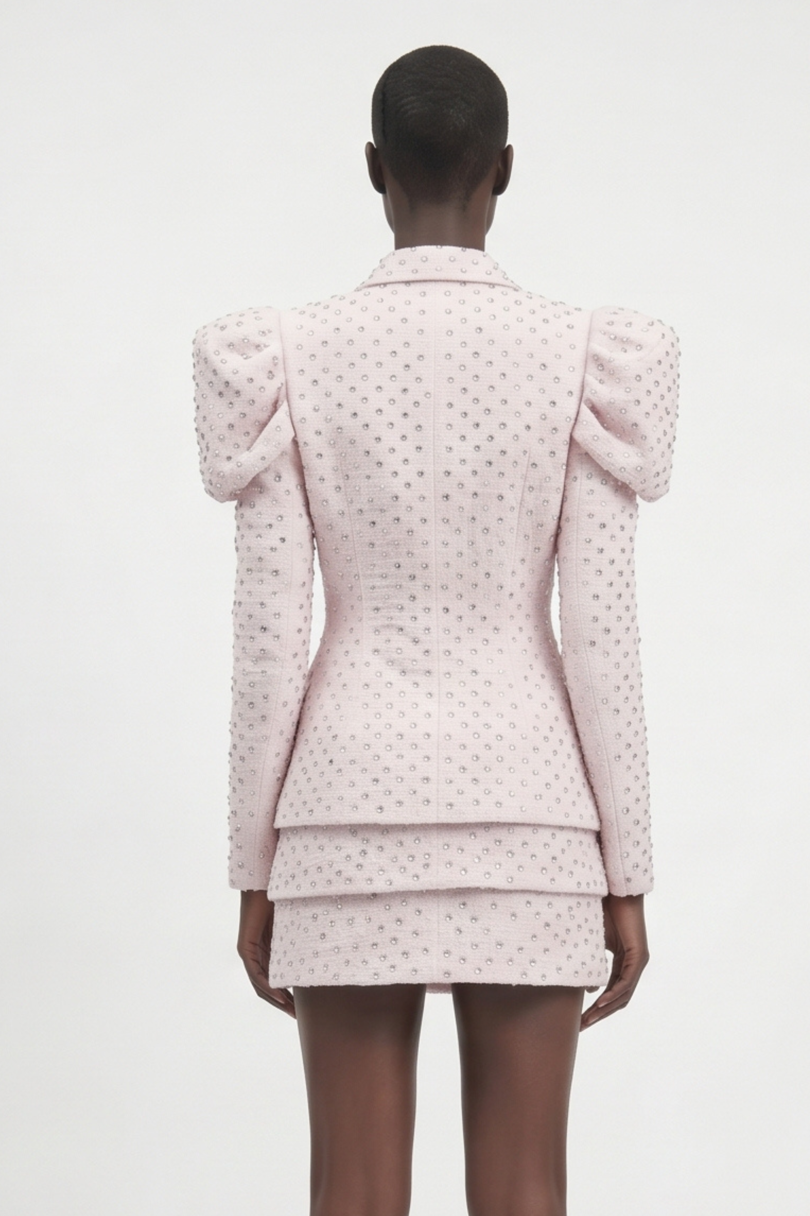 LOULOU Crystal Tweed Blazer - photo 4