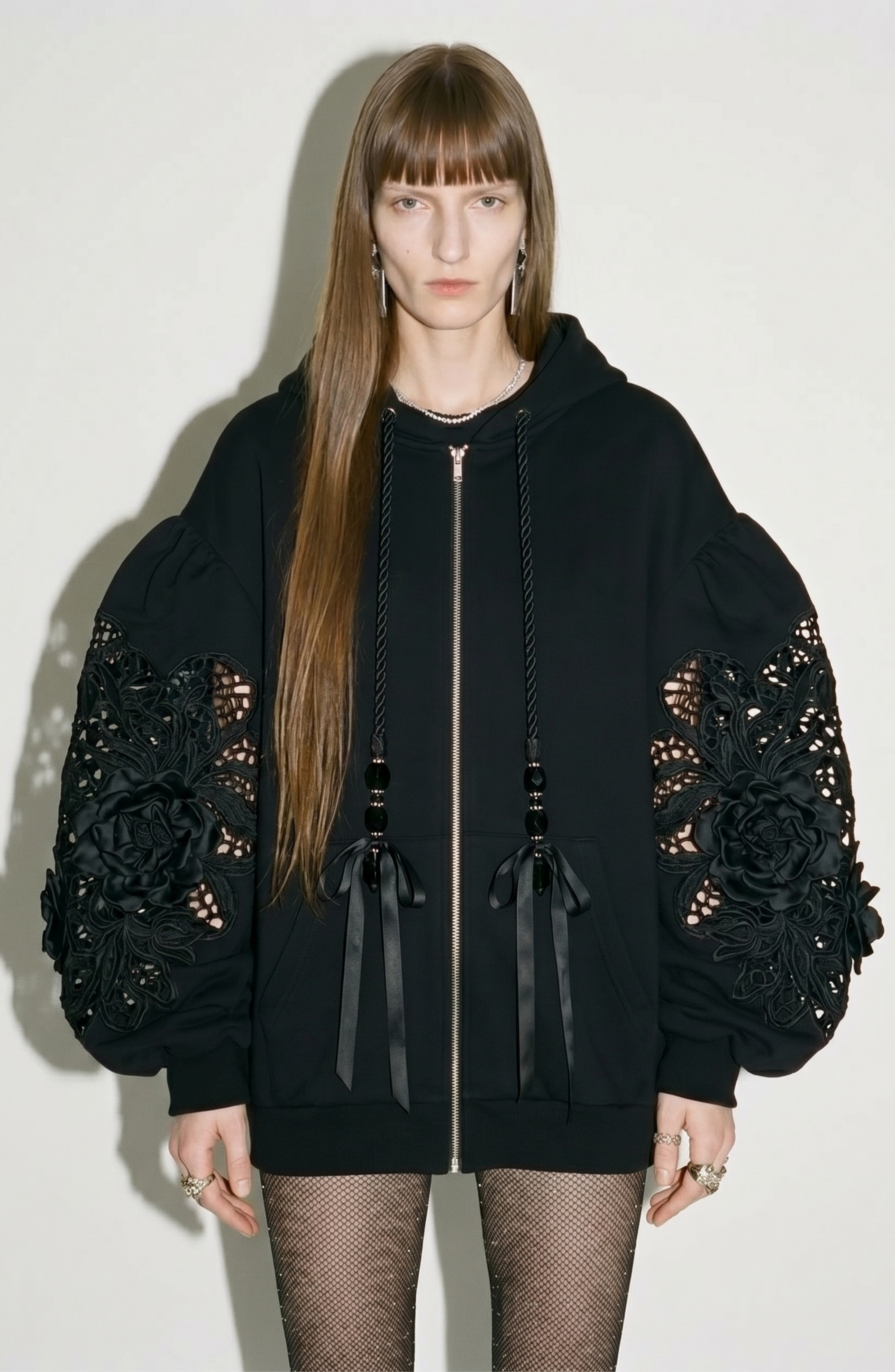 LOULOU Midnight Rose Hoodie - photo 2