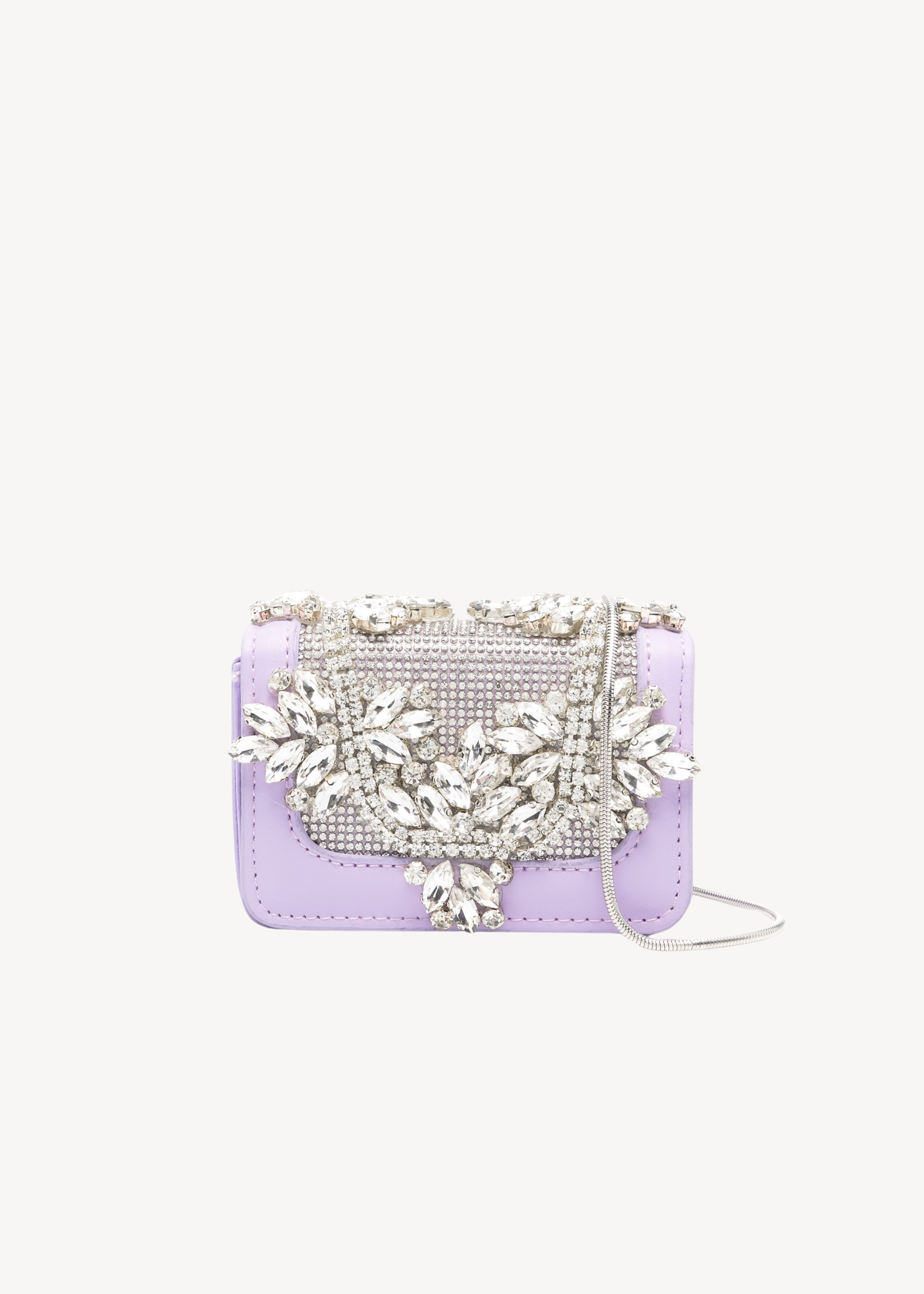 crystal-embellished mini bag