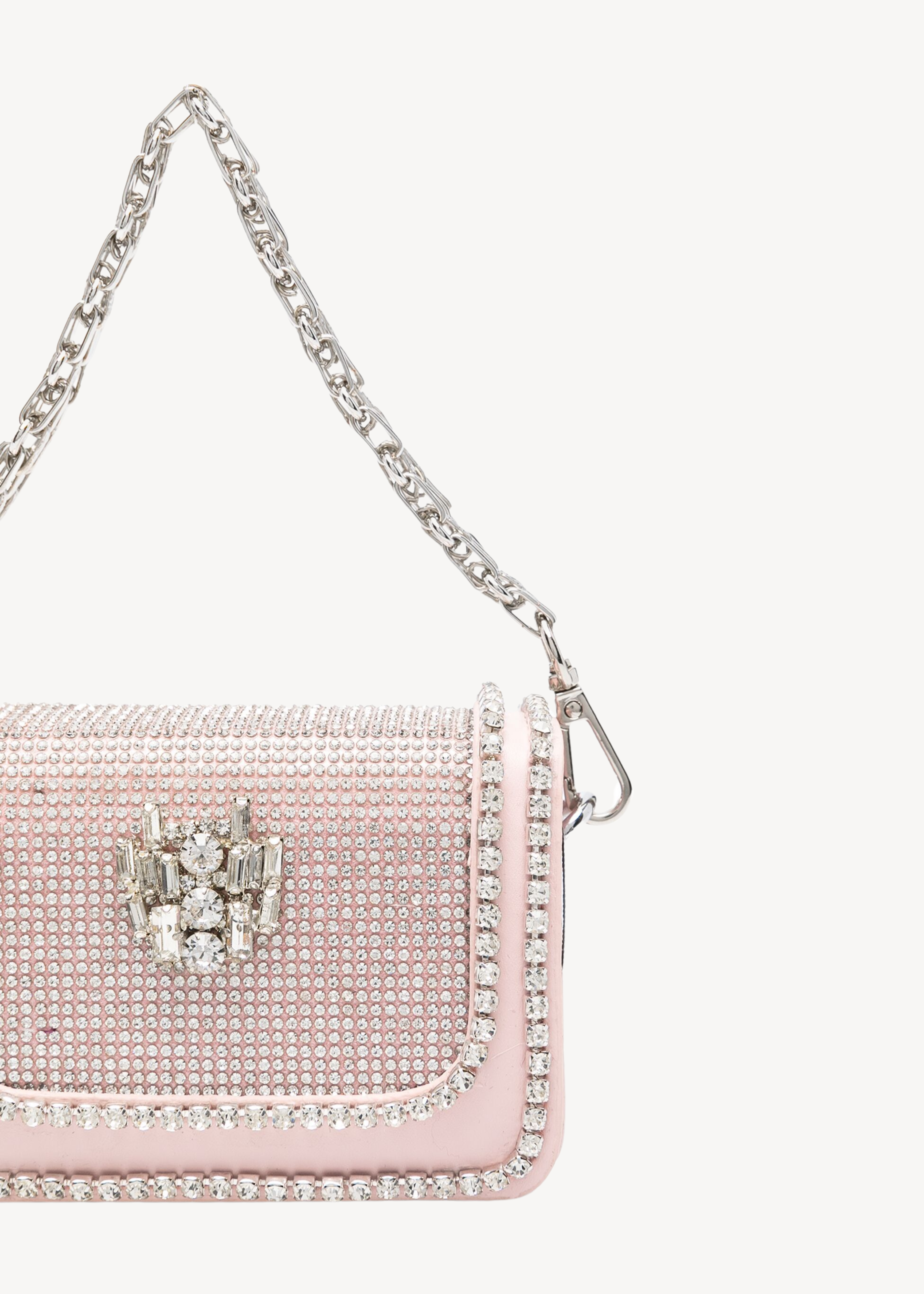 crystal-embellished mini bag