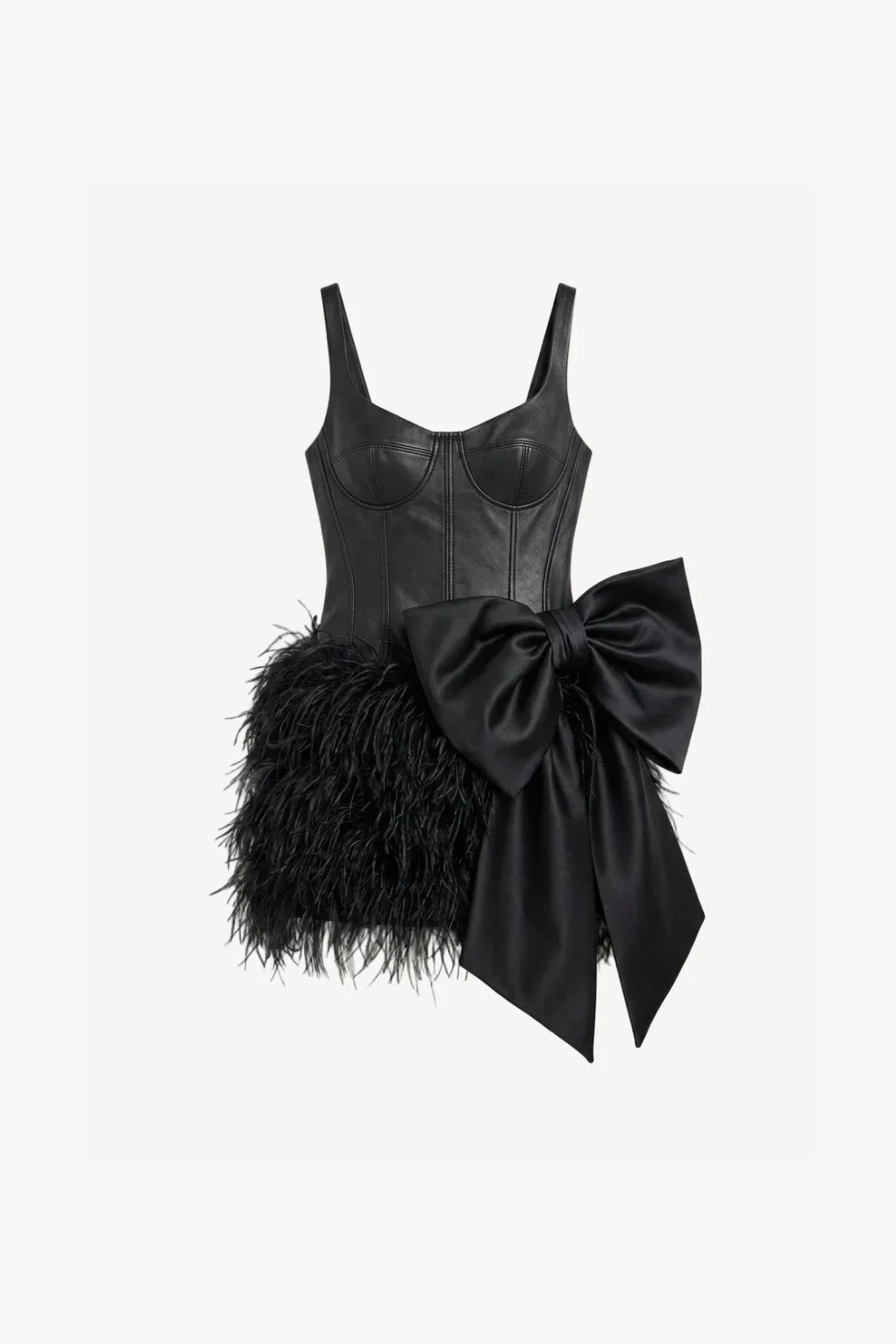 Leather Corset Dress