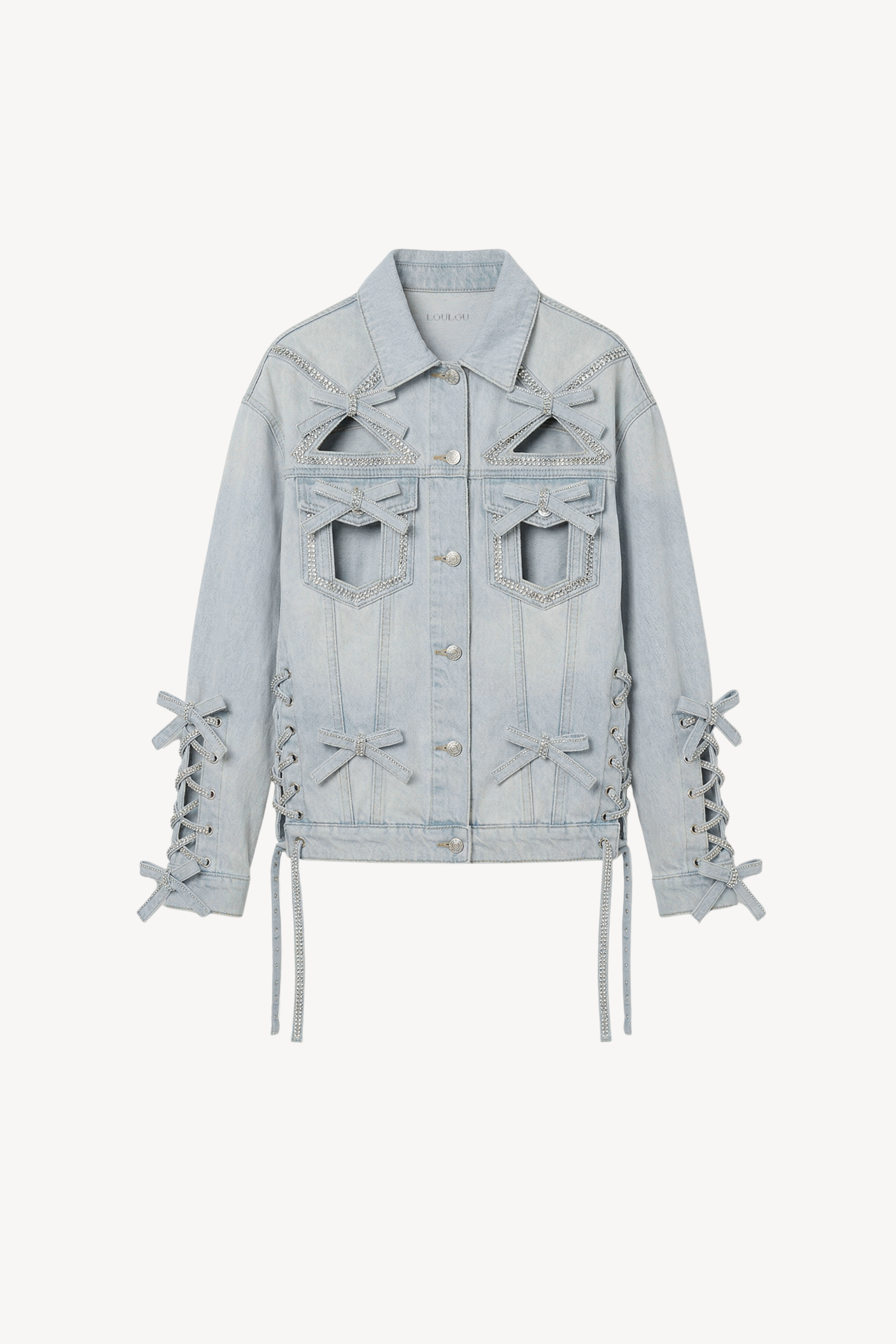 DENIM JACKET IN LIGHT BLUE