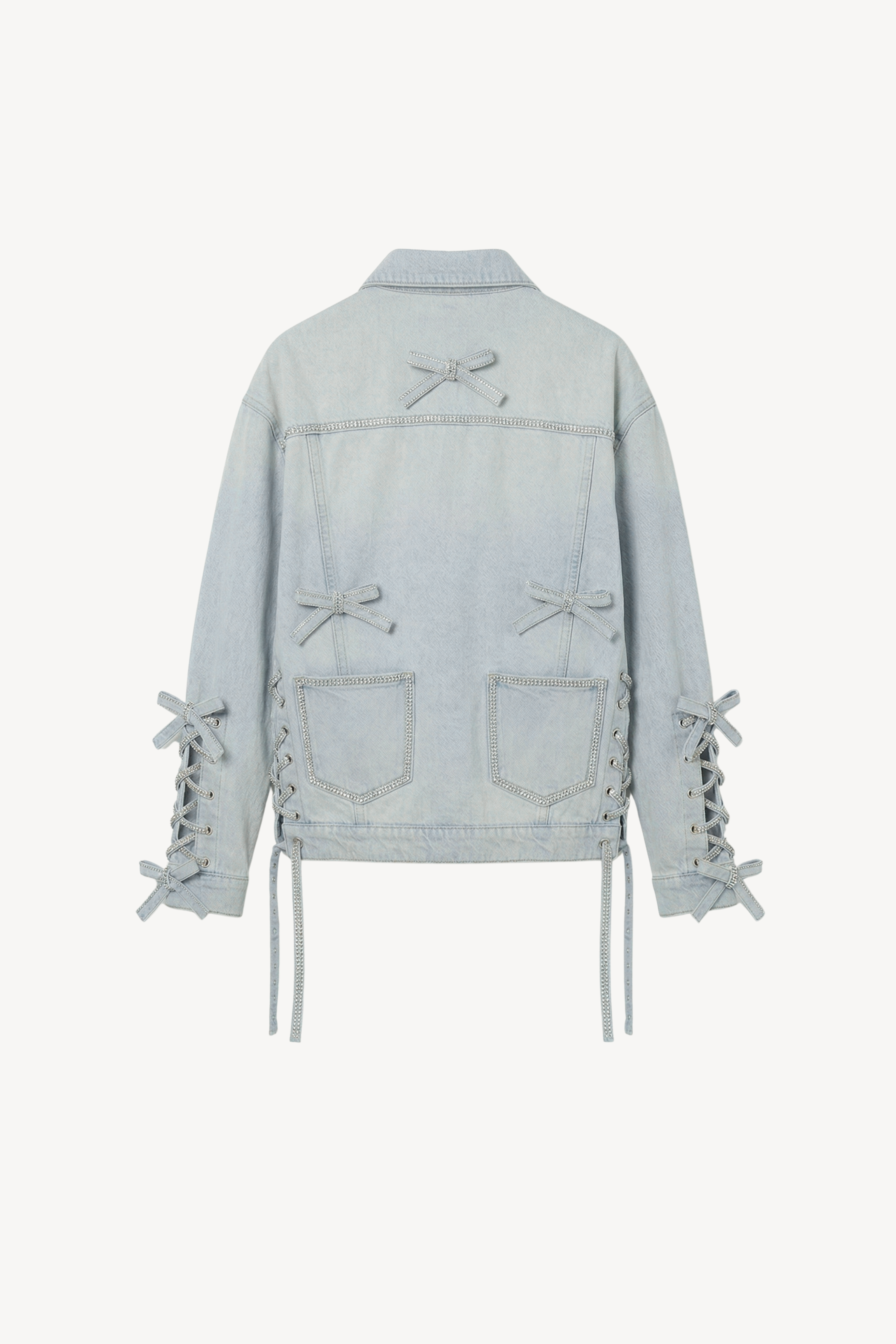 DENIM JACKET IN LIGHT BLUE