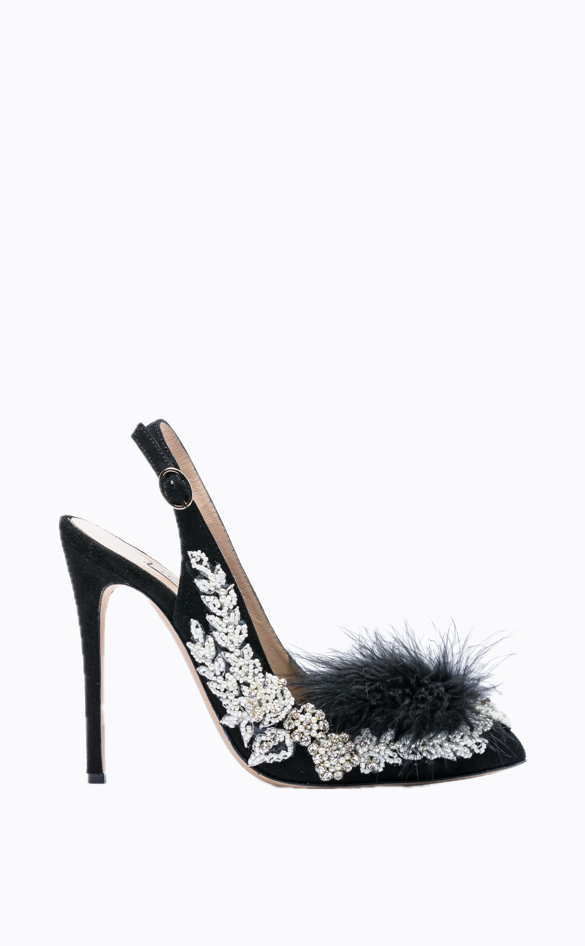 Obsidian Elegance Heels