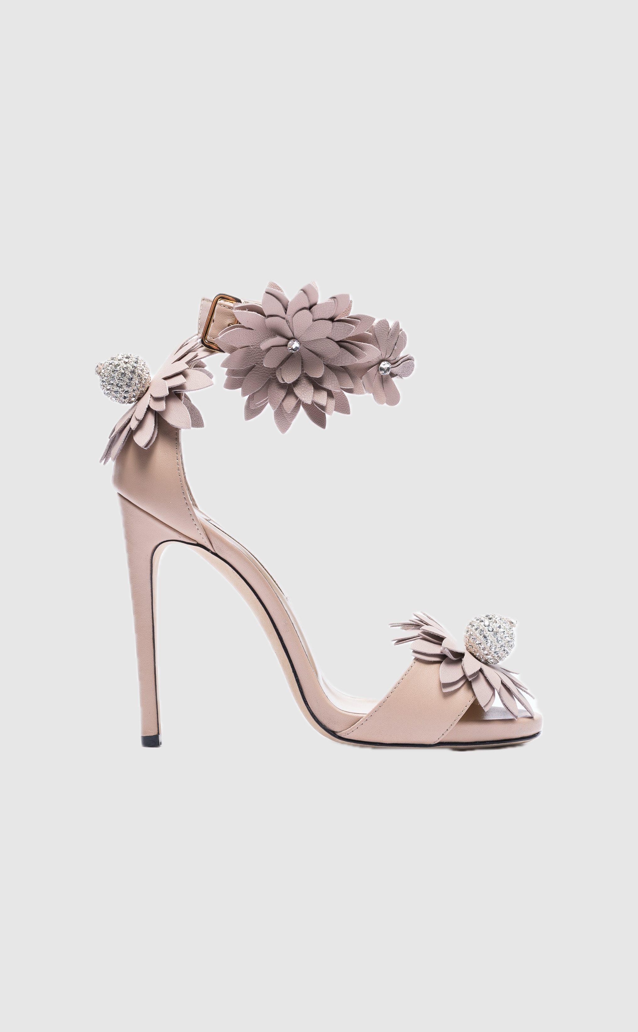 Rosa bloom glitter sandals