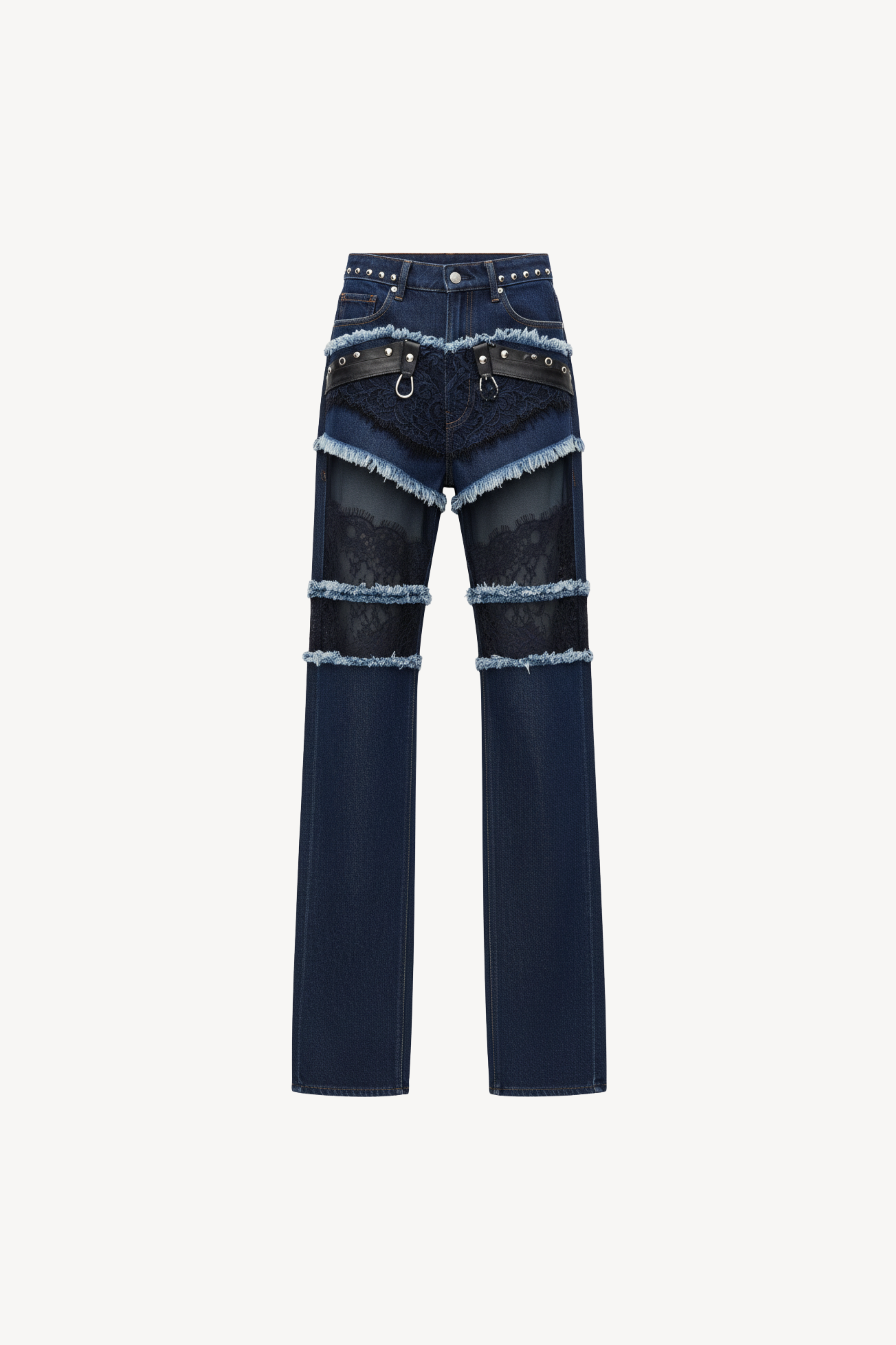 DENIM CUT-OUT JEANS
