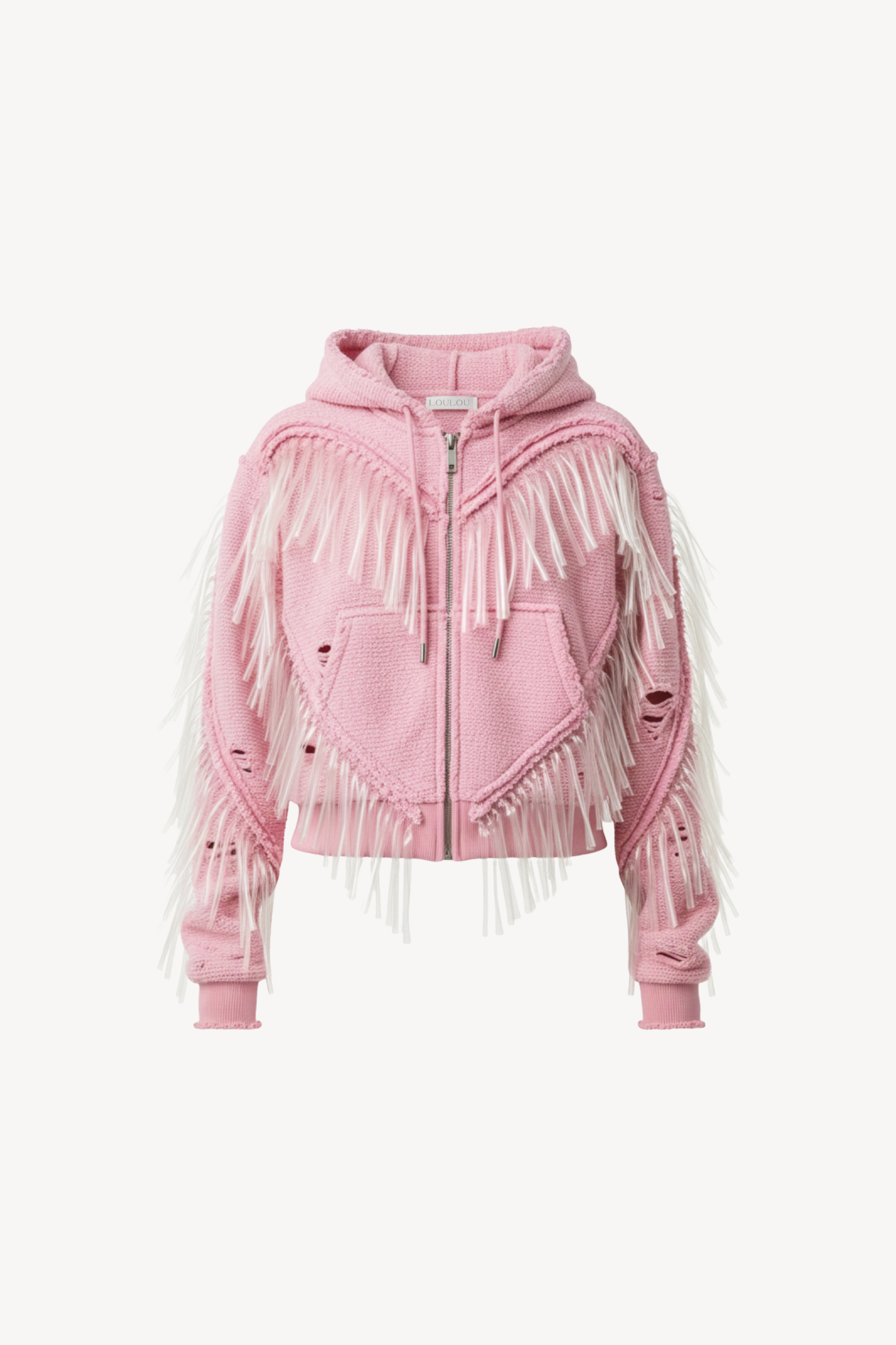 COTTON BOUCLÉ HOODIE