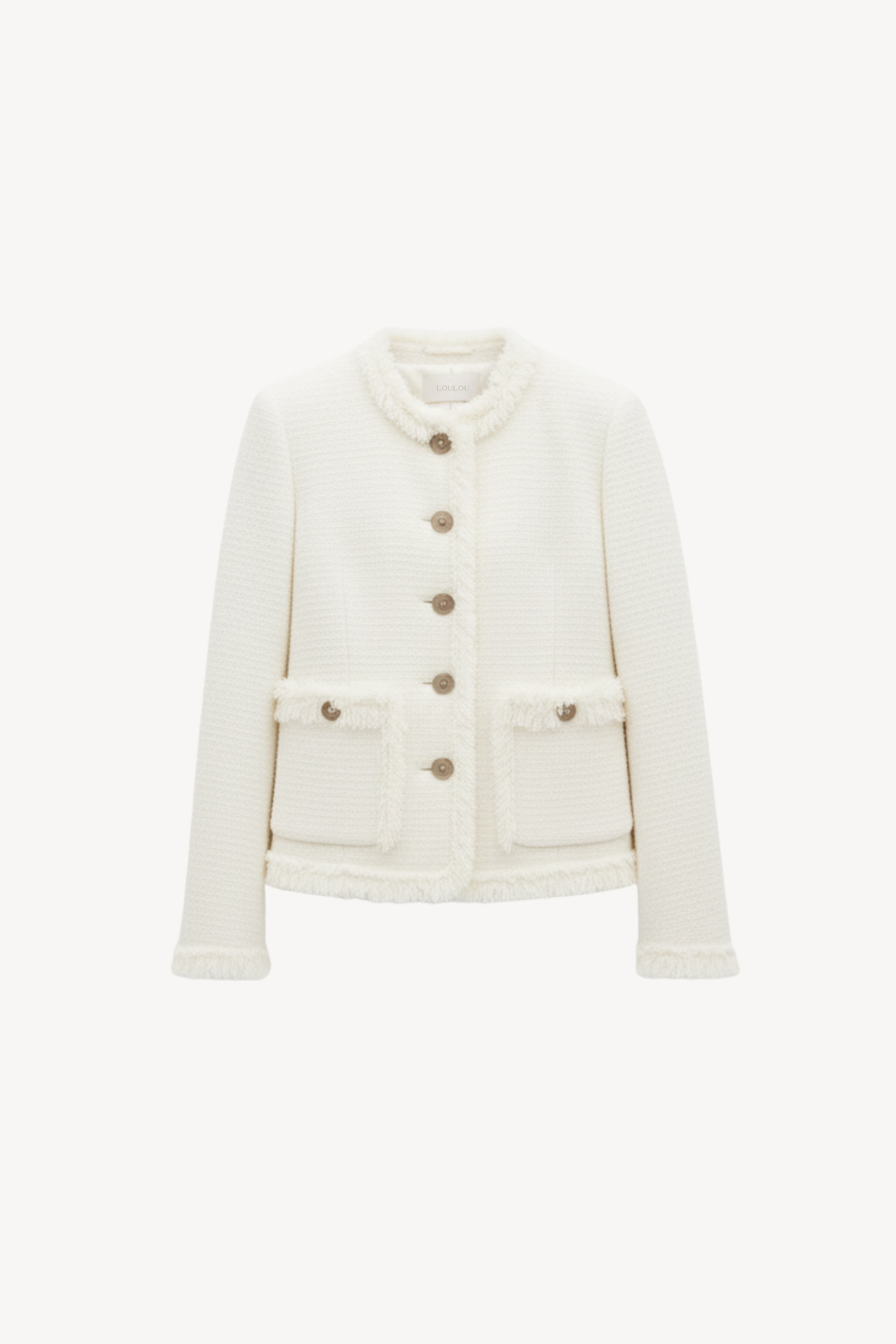 FRINGED BOUCLÉ JACKET