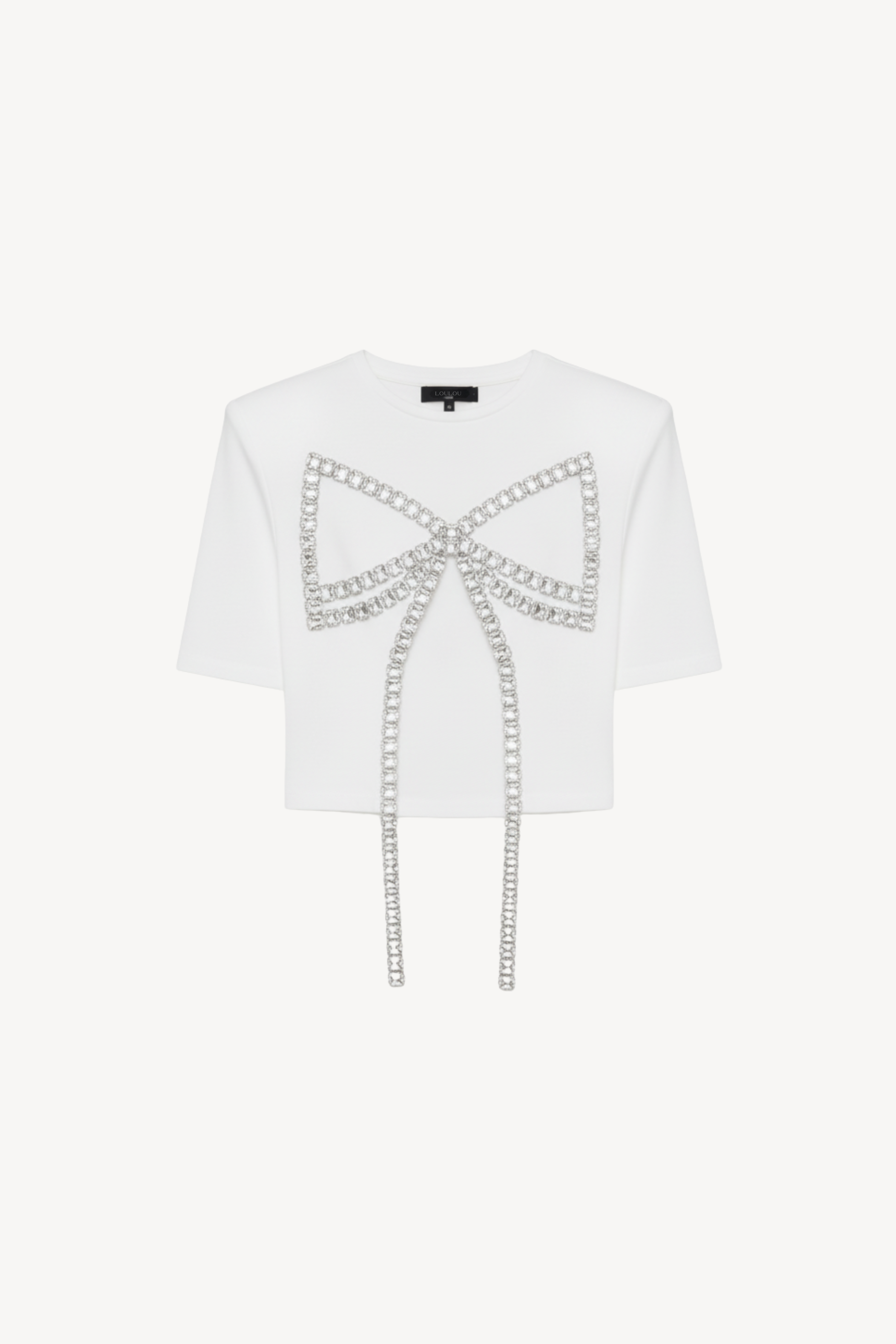 BOW CUT-OUT T-SHIRT