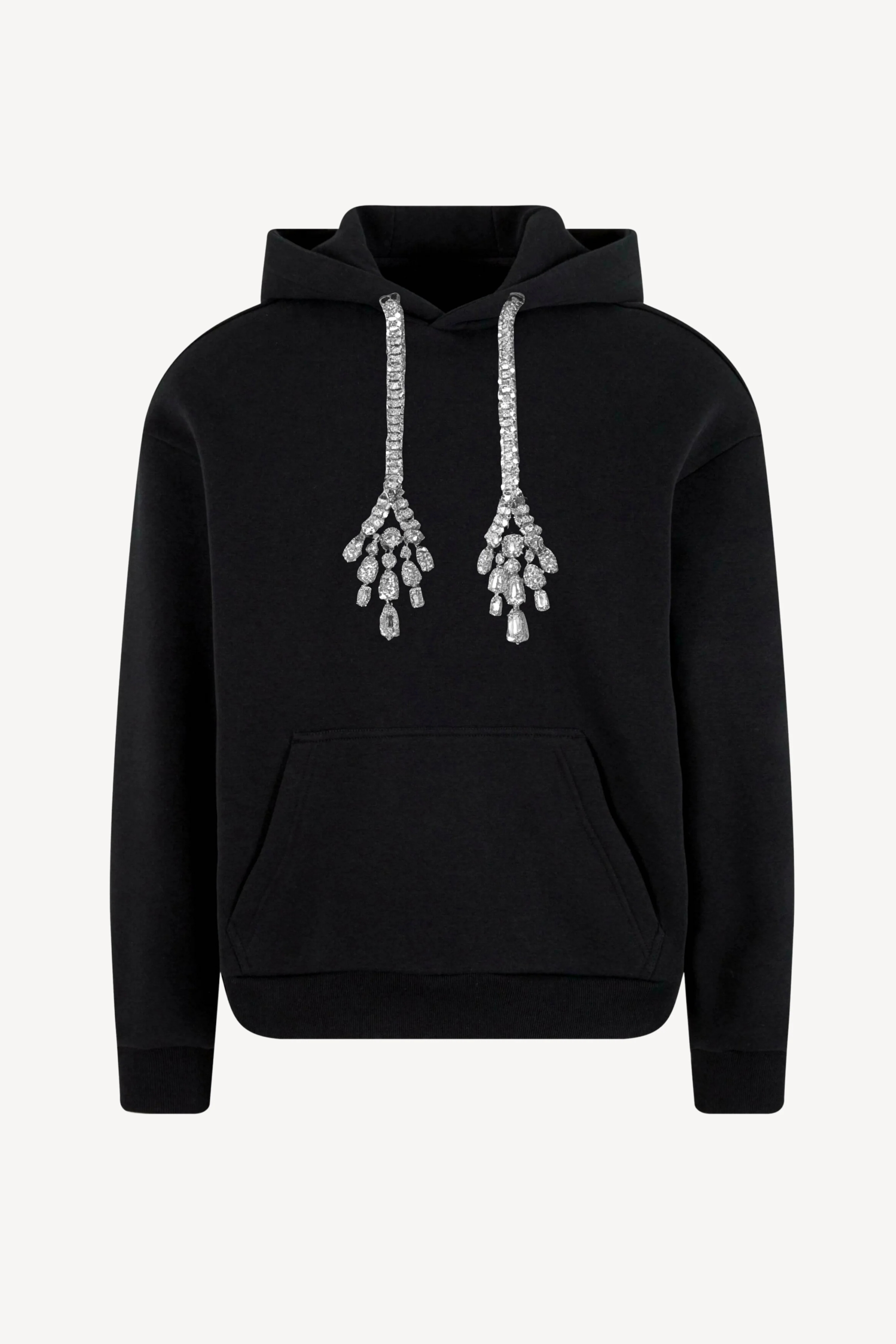 CRYSTAL DRAWSTRING HOODIE