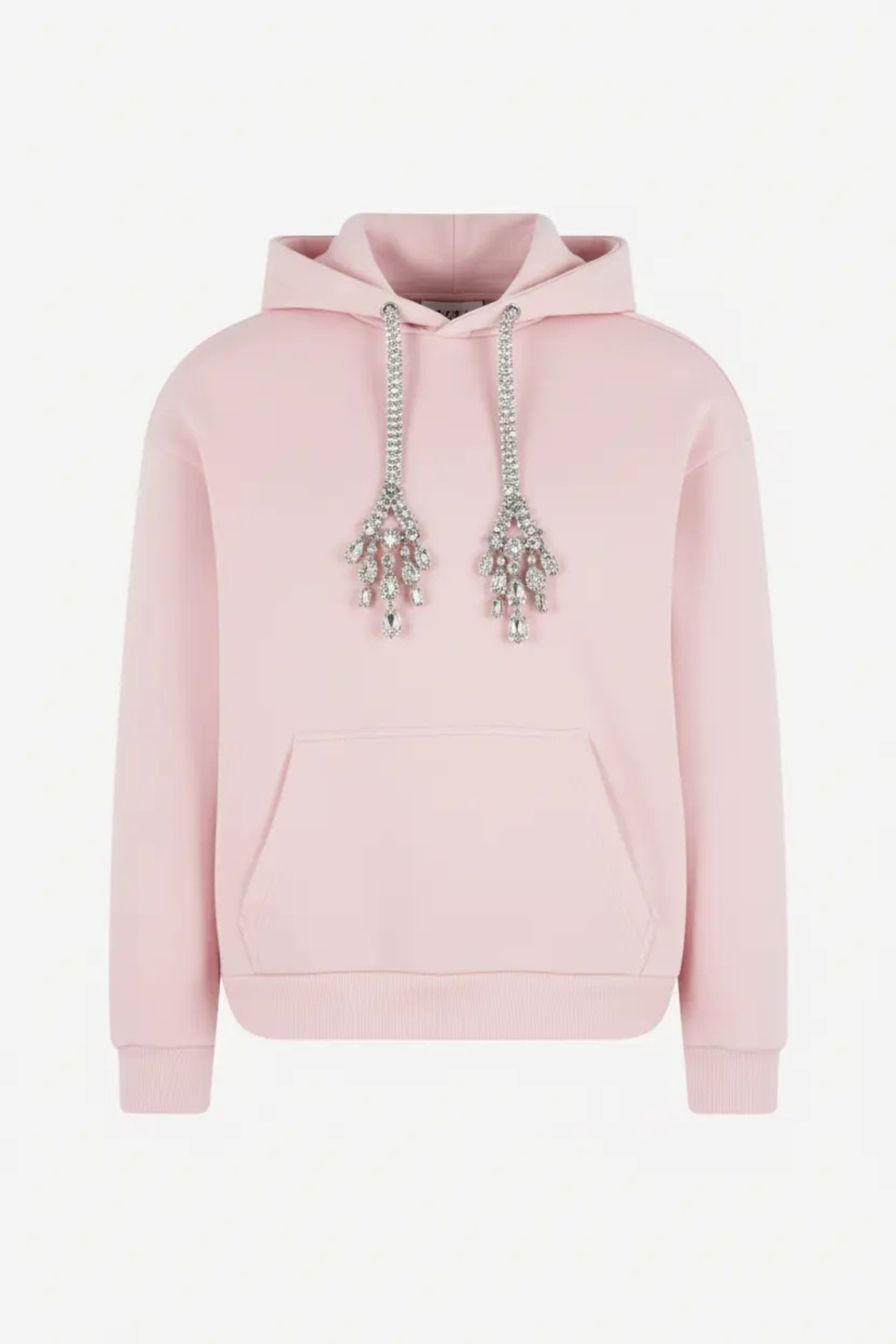 CRYSTAL DRAWSTRING HOODIE