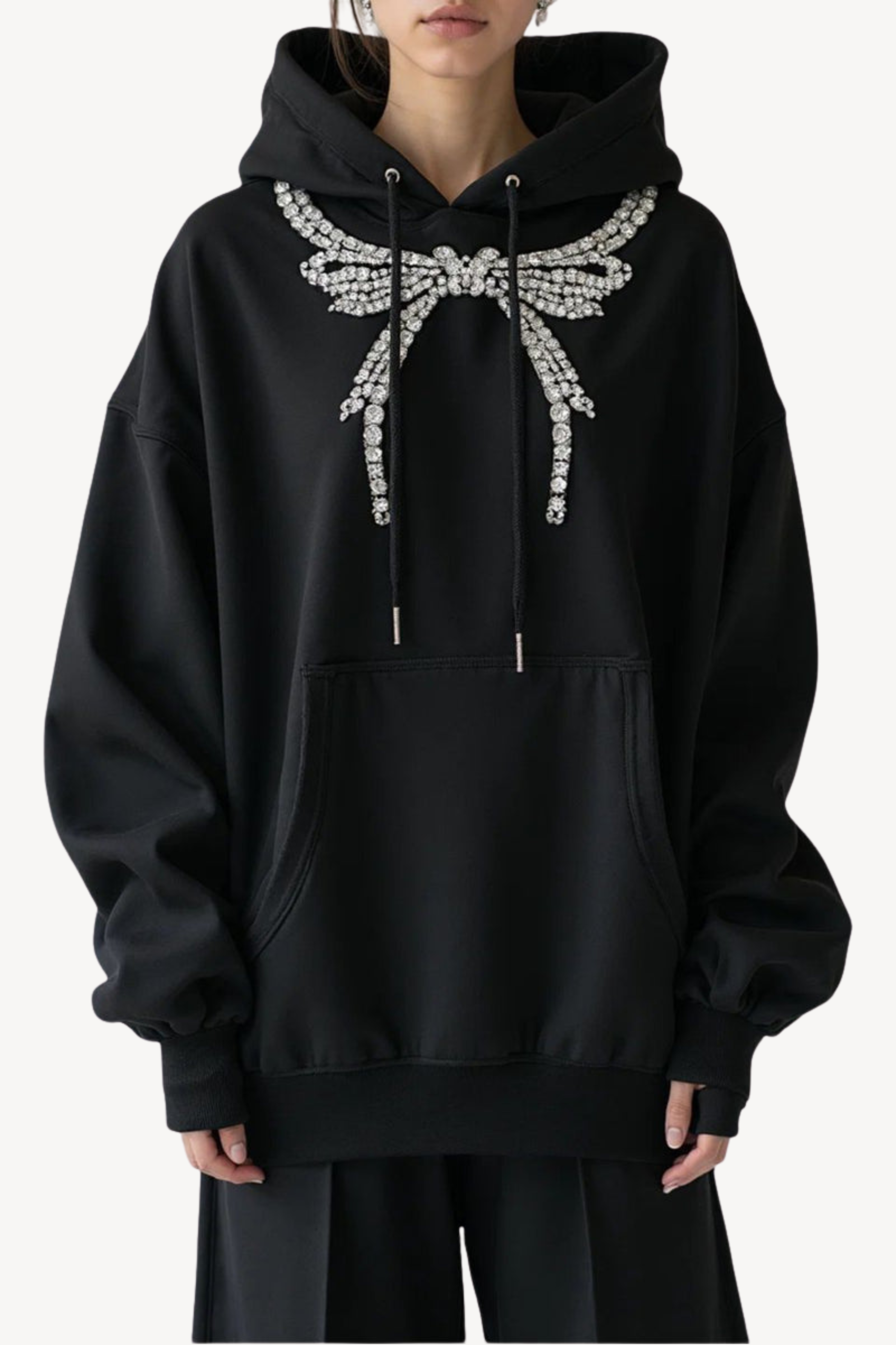 JEWEL HOODED SWEATSHIRT