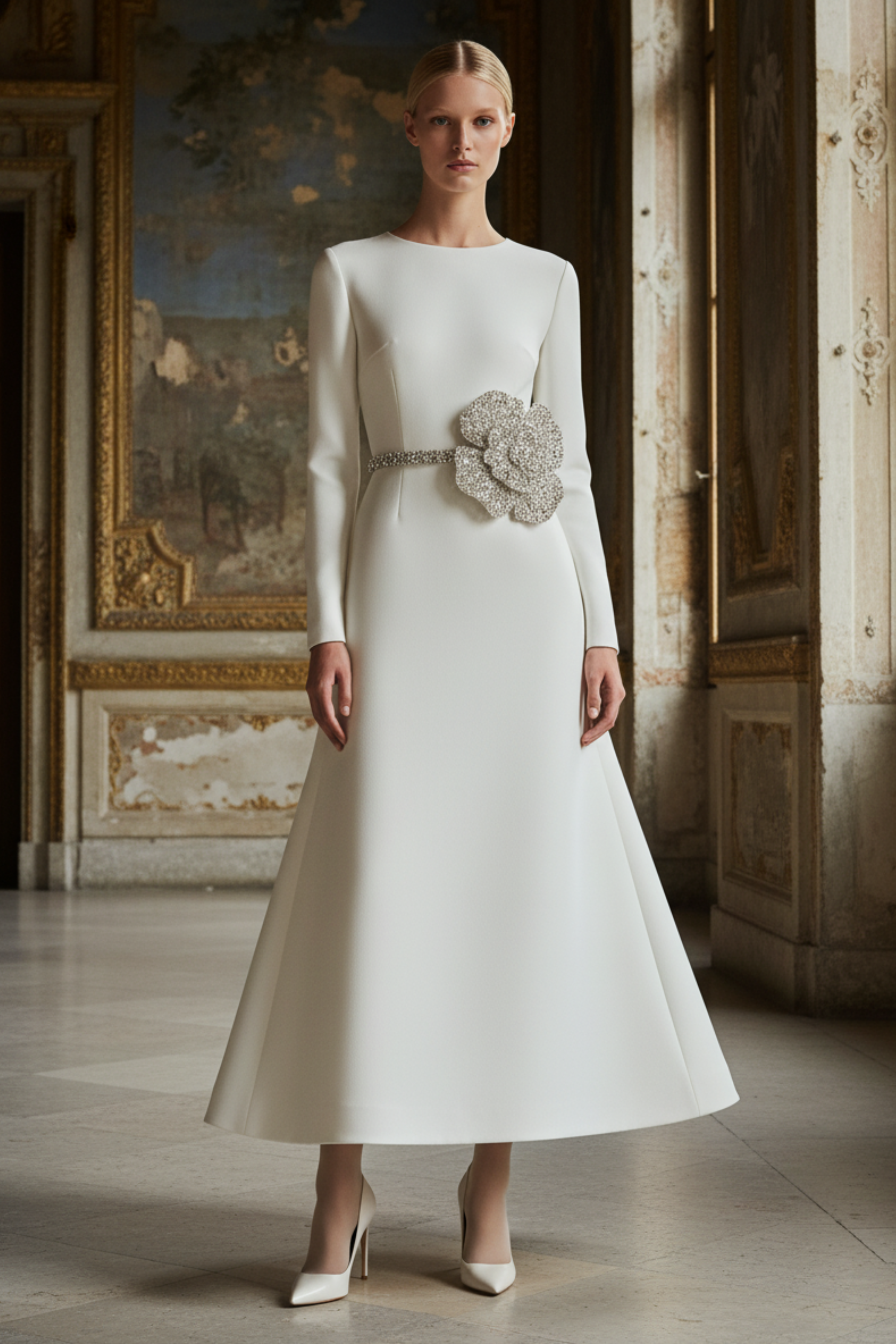 CRYSTAL ORCHID DRESS