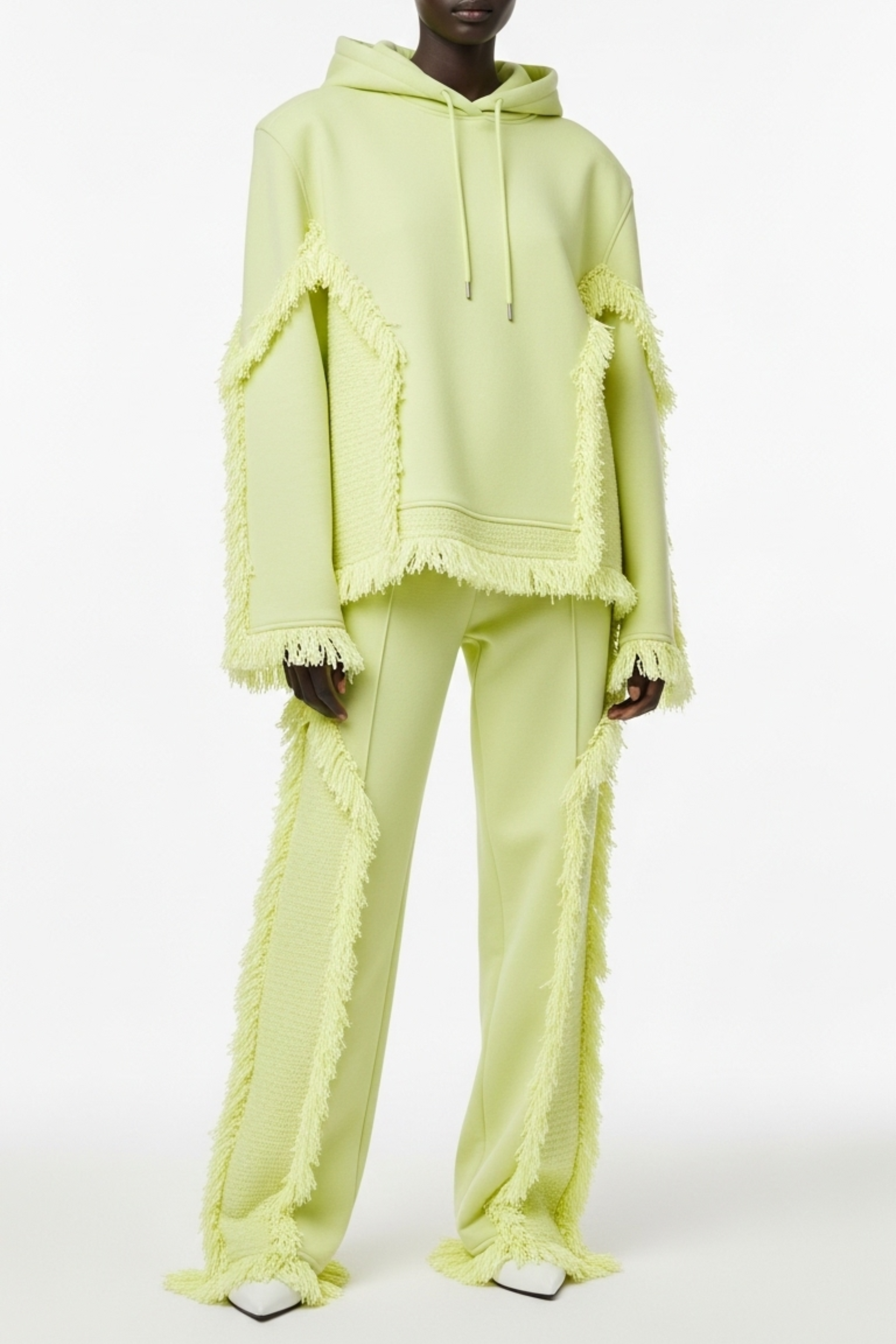 LIME GREEN FRINGE ENSEMBLE
