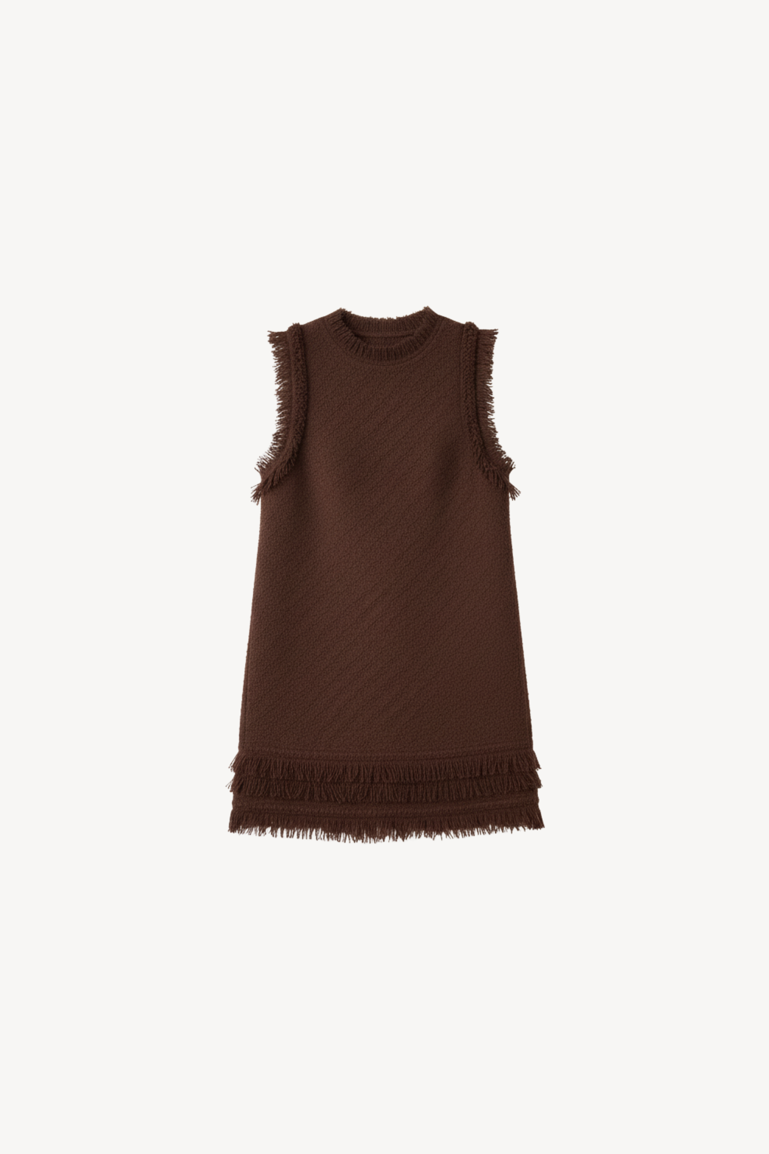FRINGED MINI DRESS