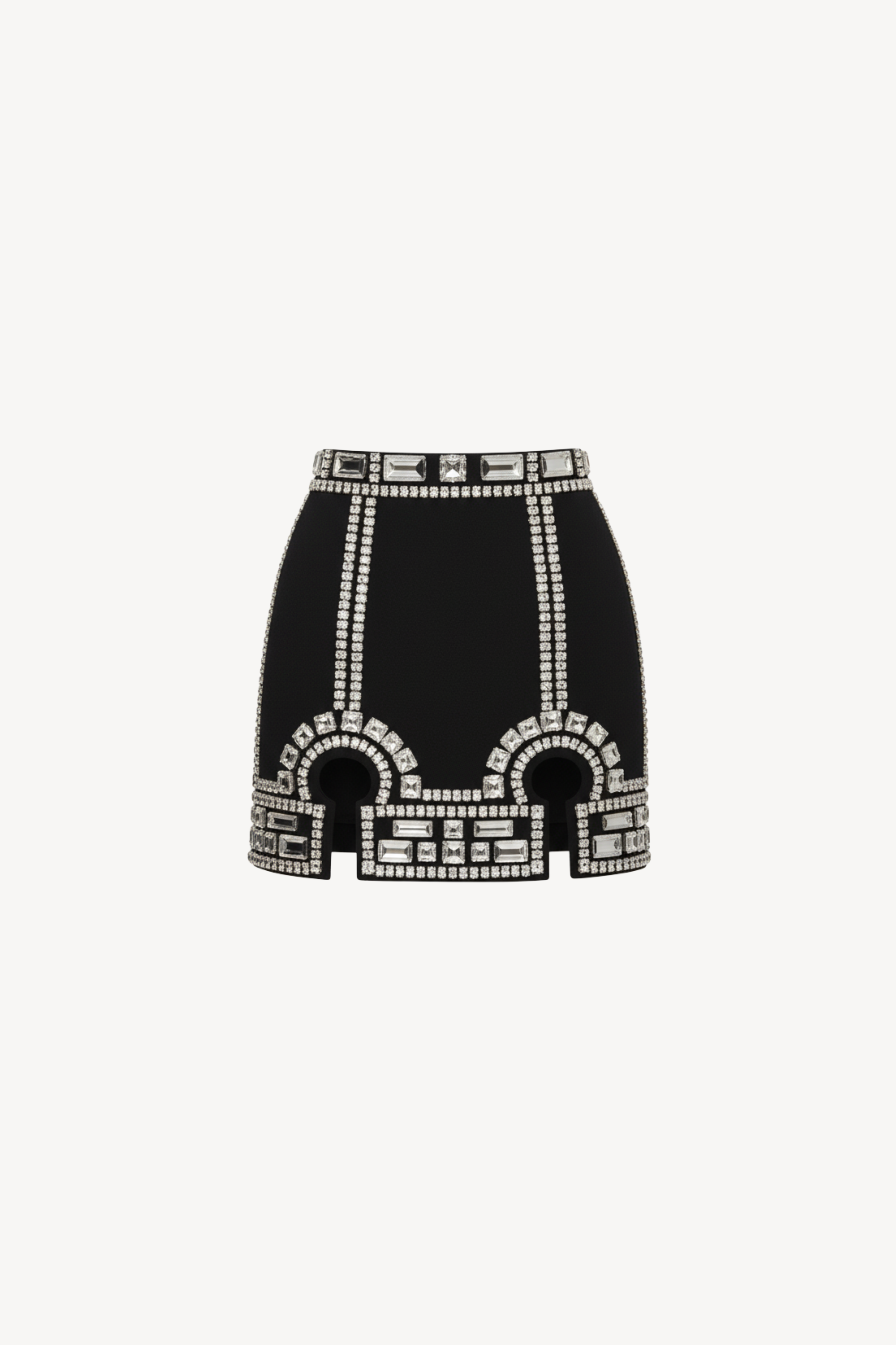 CRYSTAL MINI SKIRT