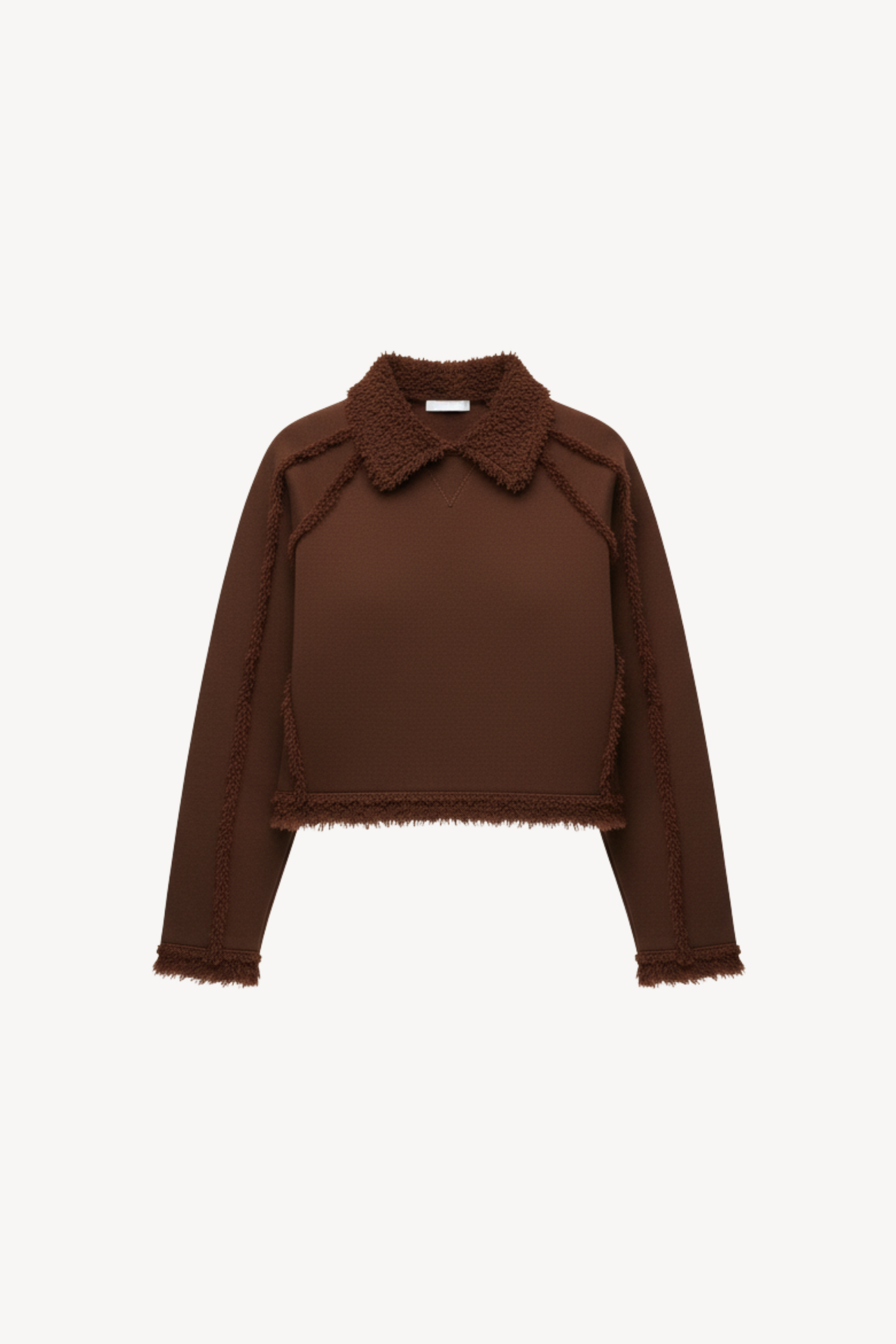 CROPPED COLLAR TOP