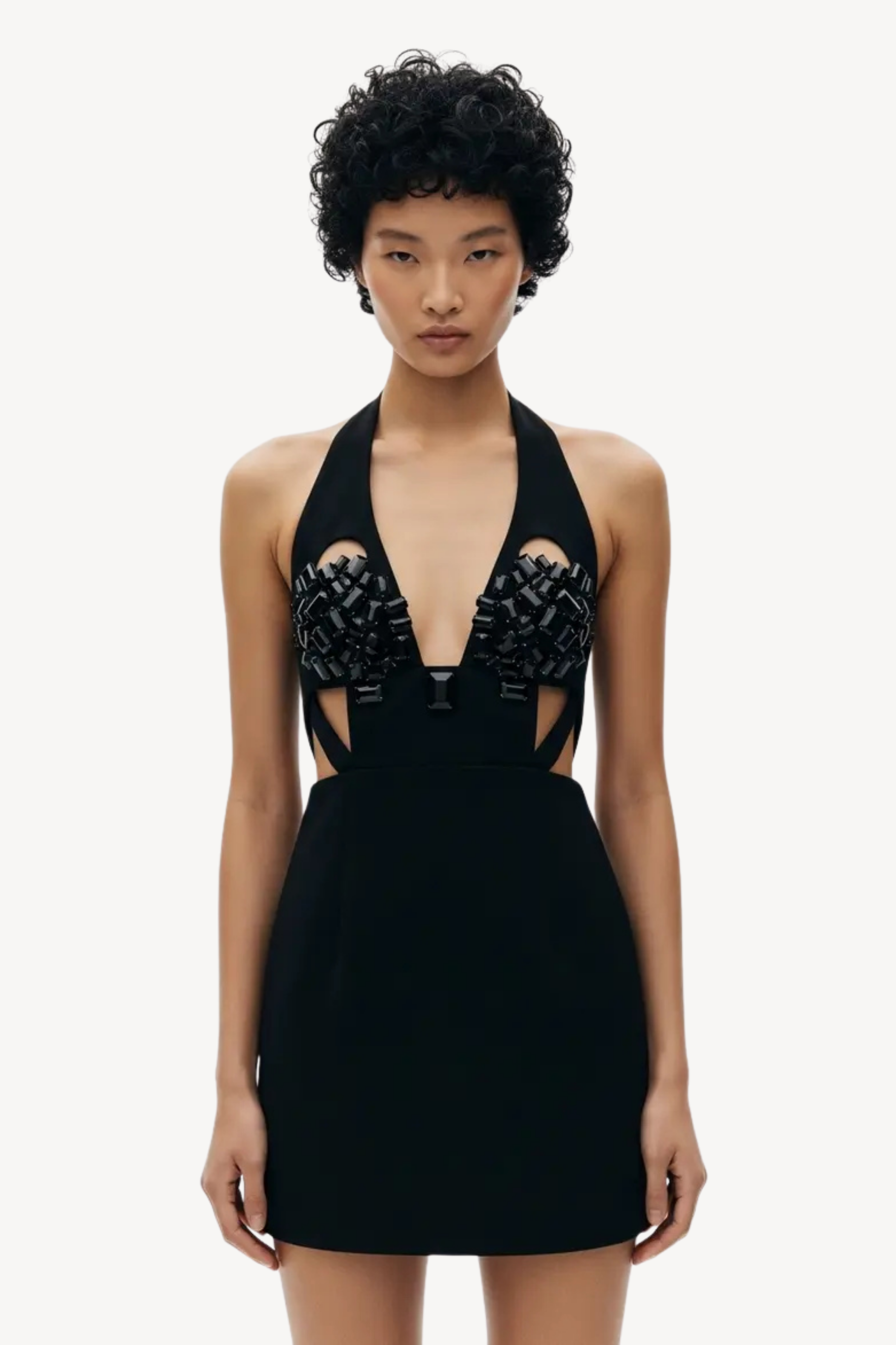 BLACK ORCHID MINI DRESS