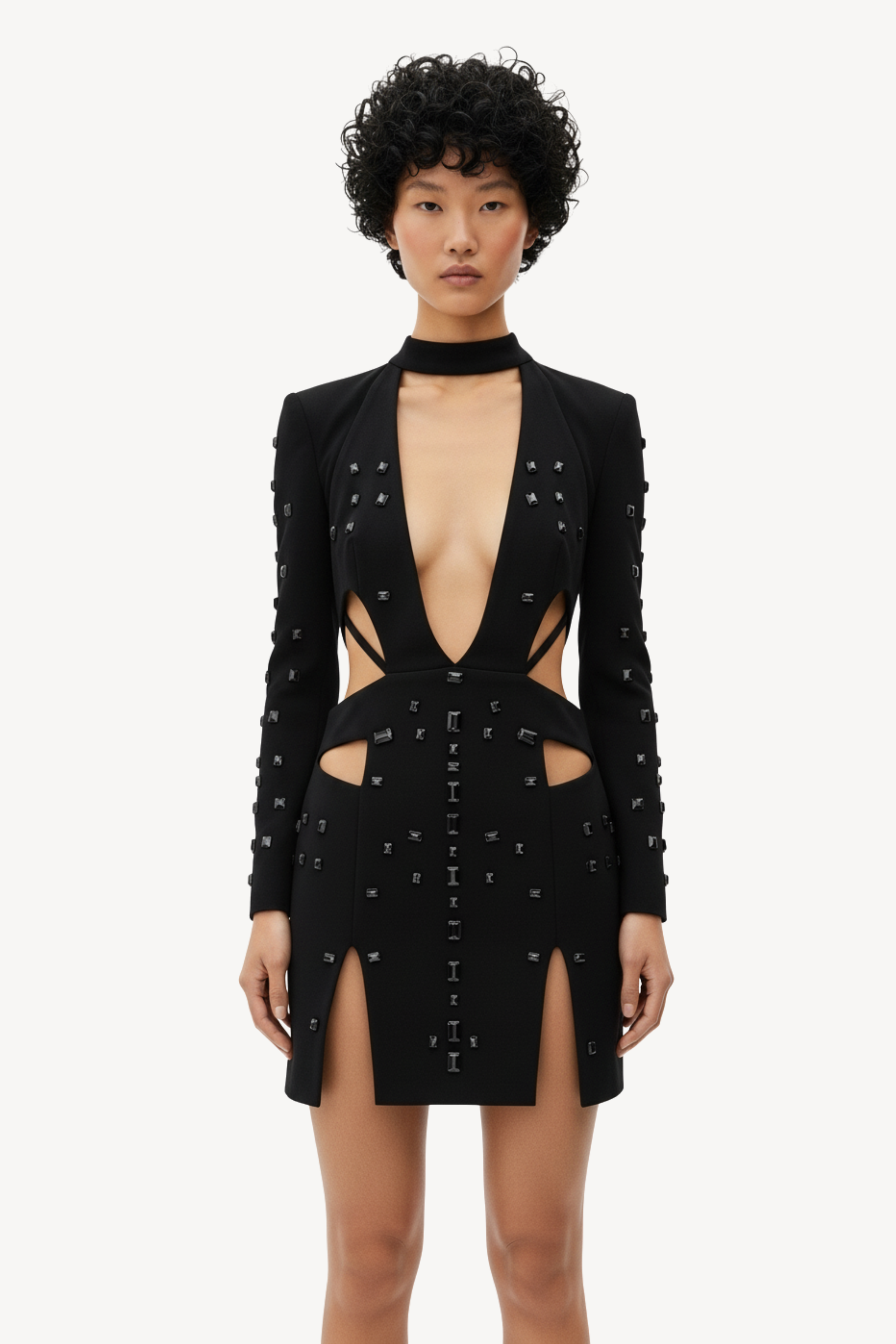 CUT-OUT BLAZER DRESS