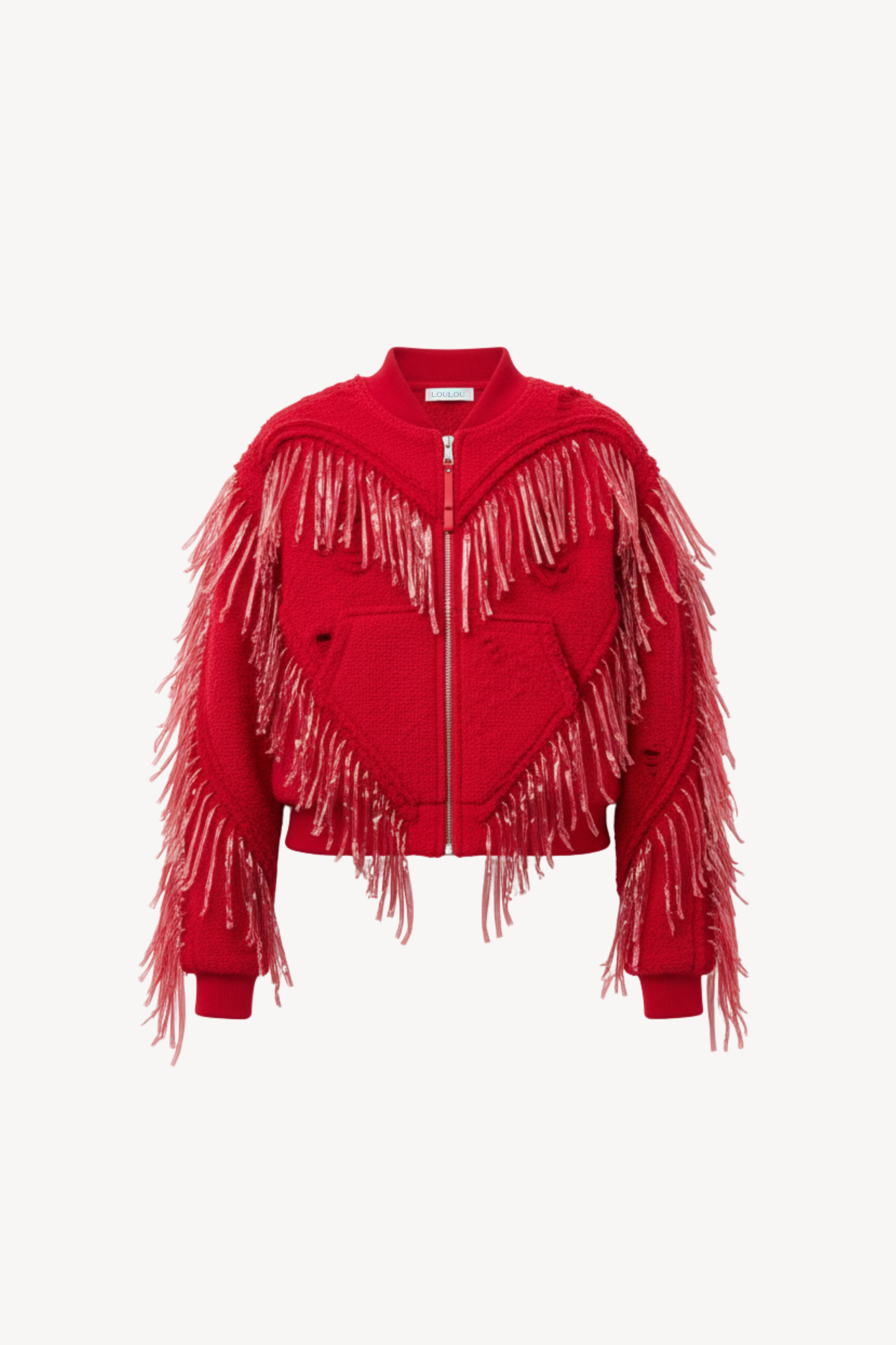 FRINGE HOODIE