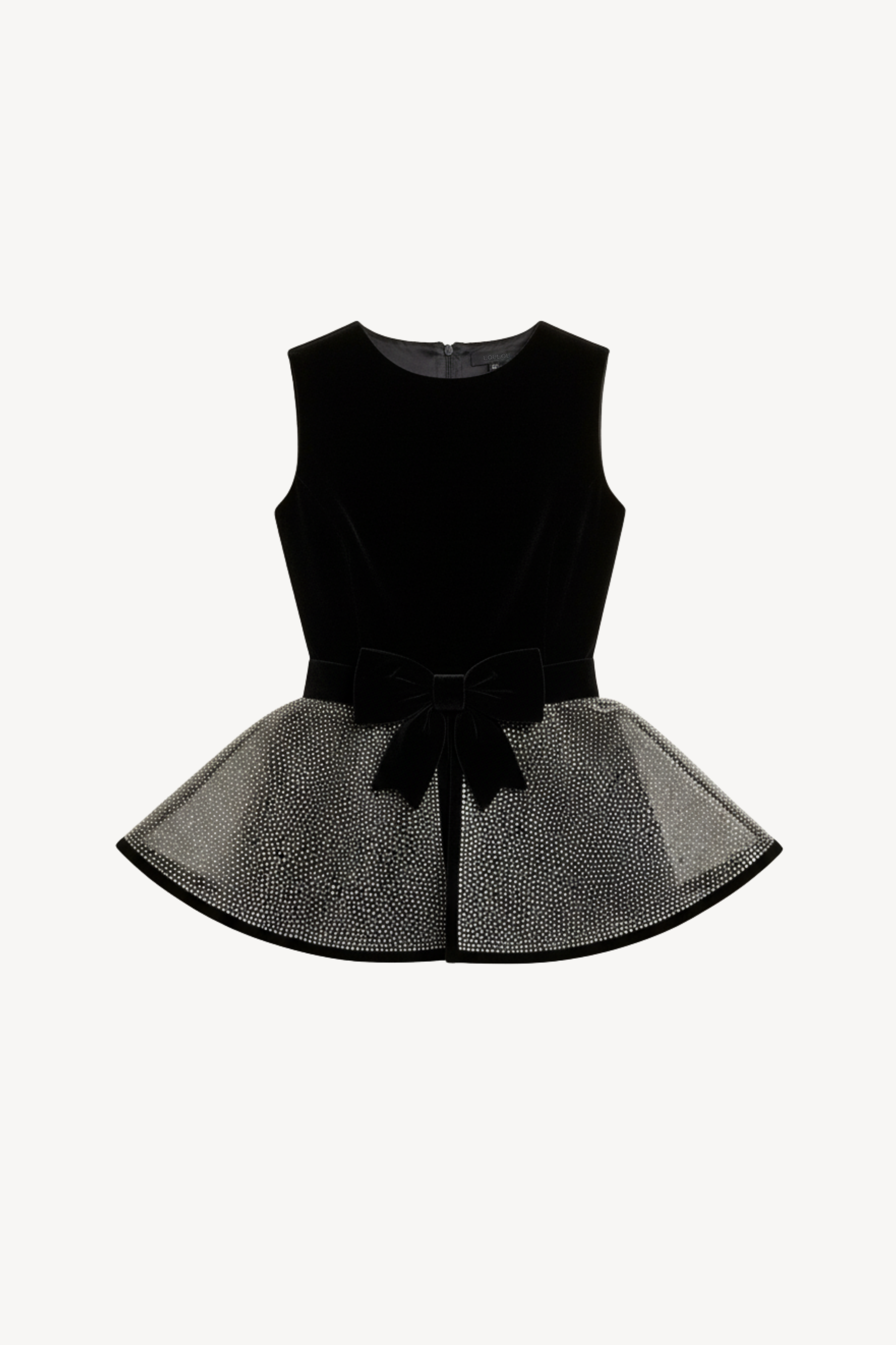 VELVET BOW TOP