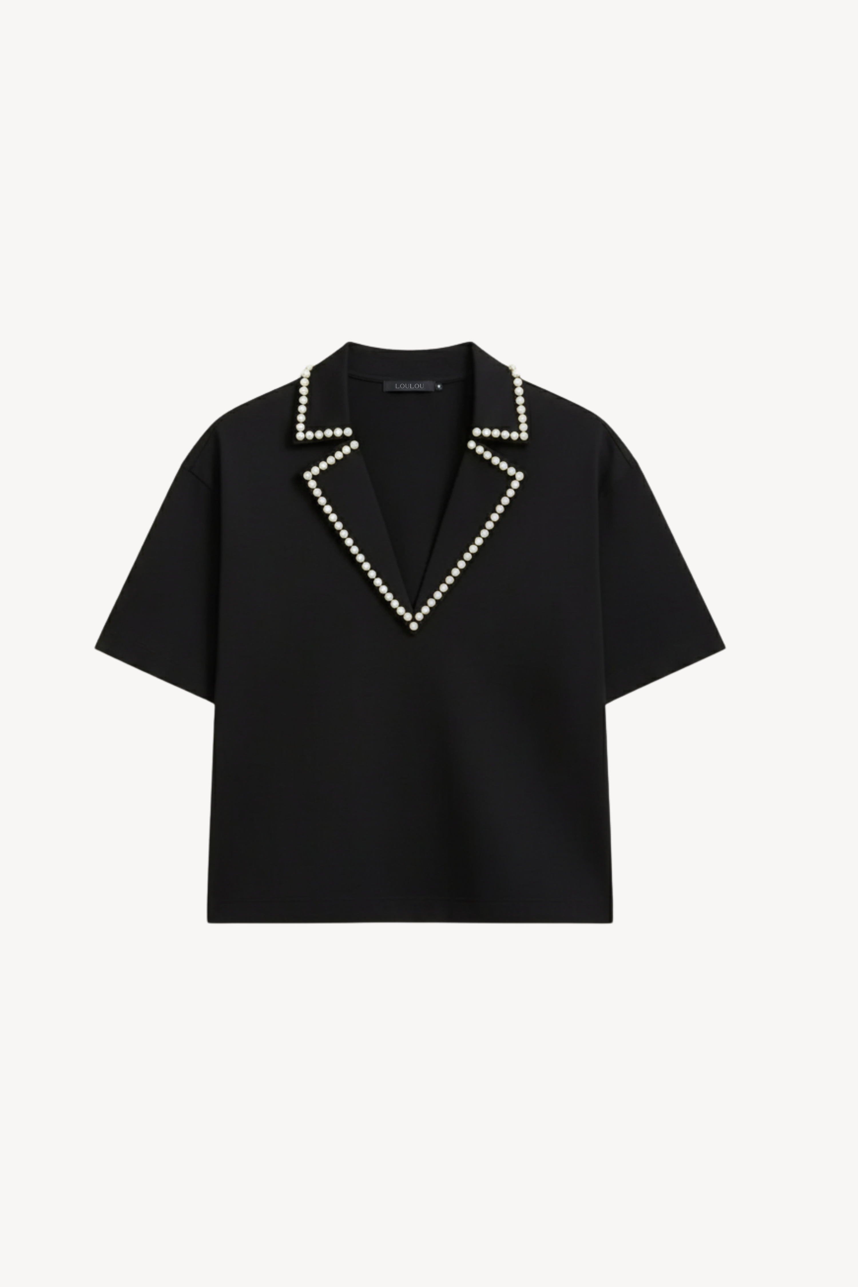 PEARL COLLAR TOP