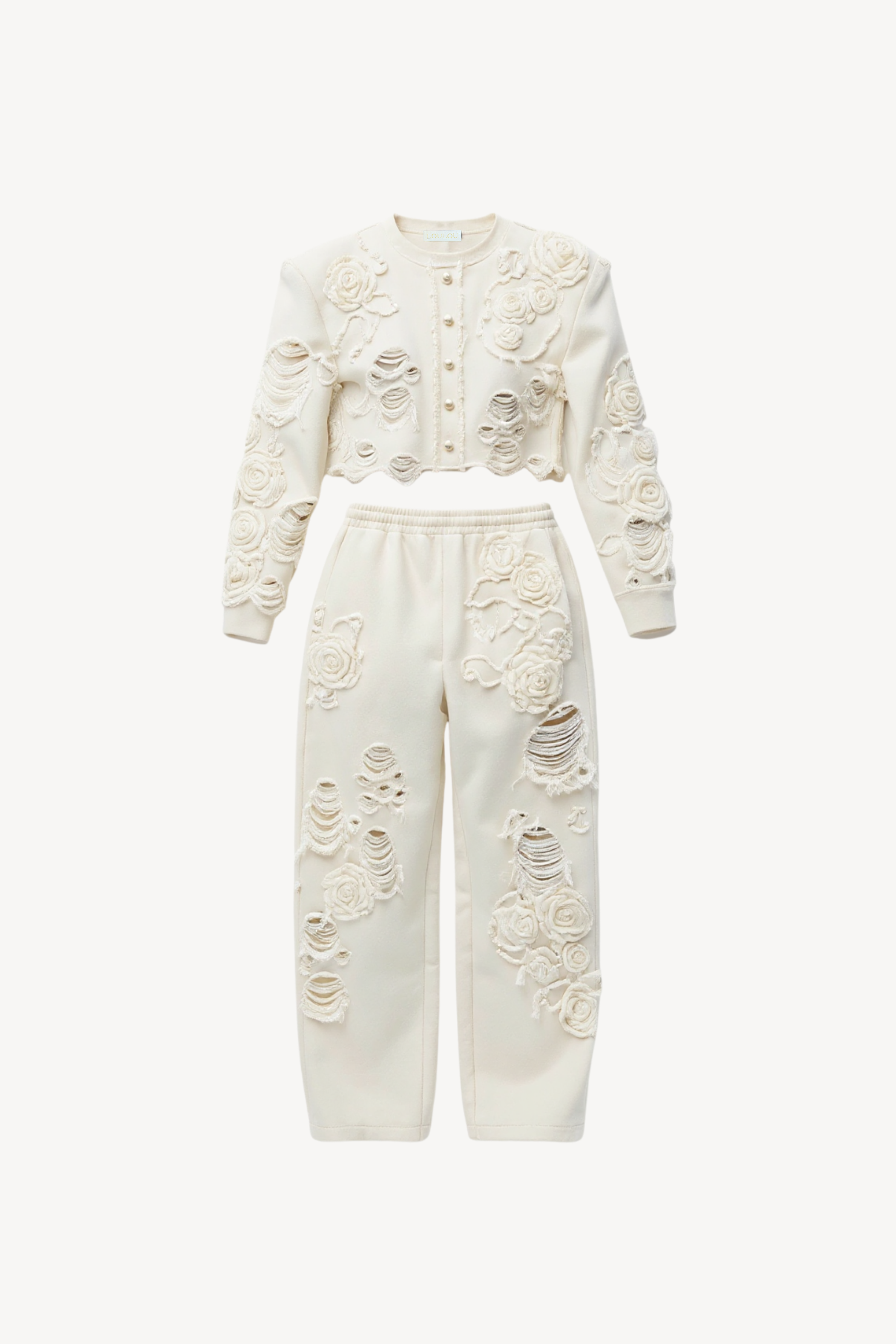 JACKET AND TROUSERS ENSEMBLE