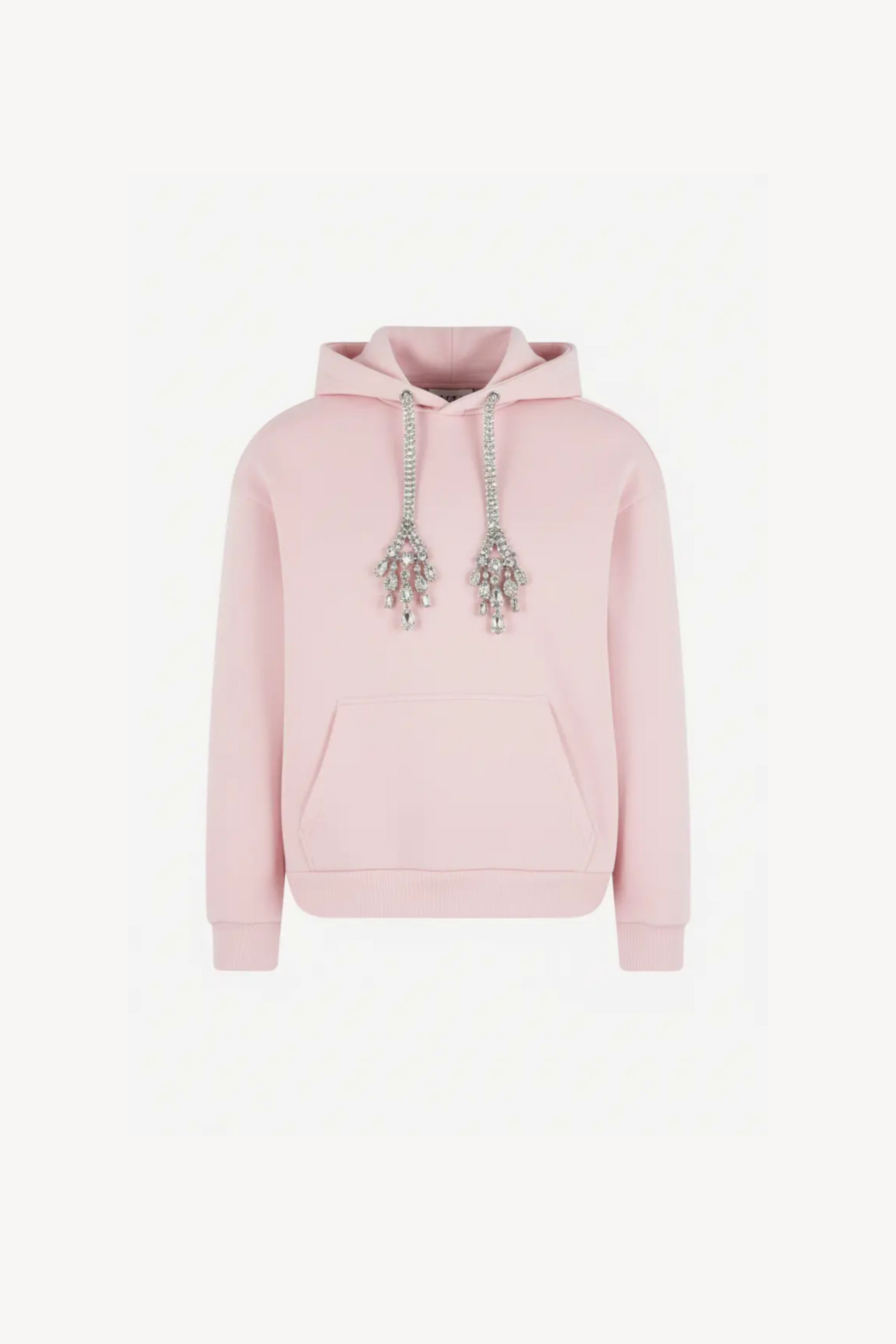 CRYSTAL DRAWSTRING HOODIE
